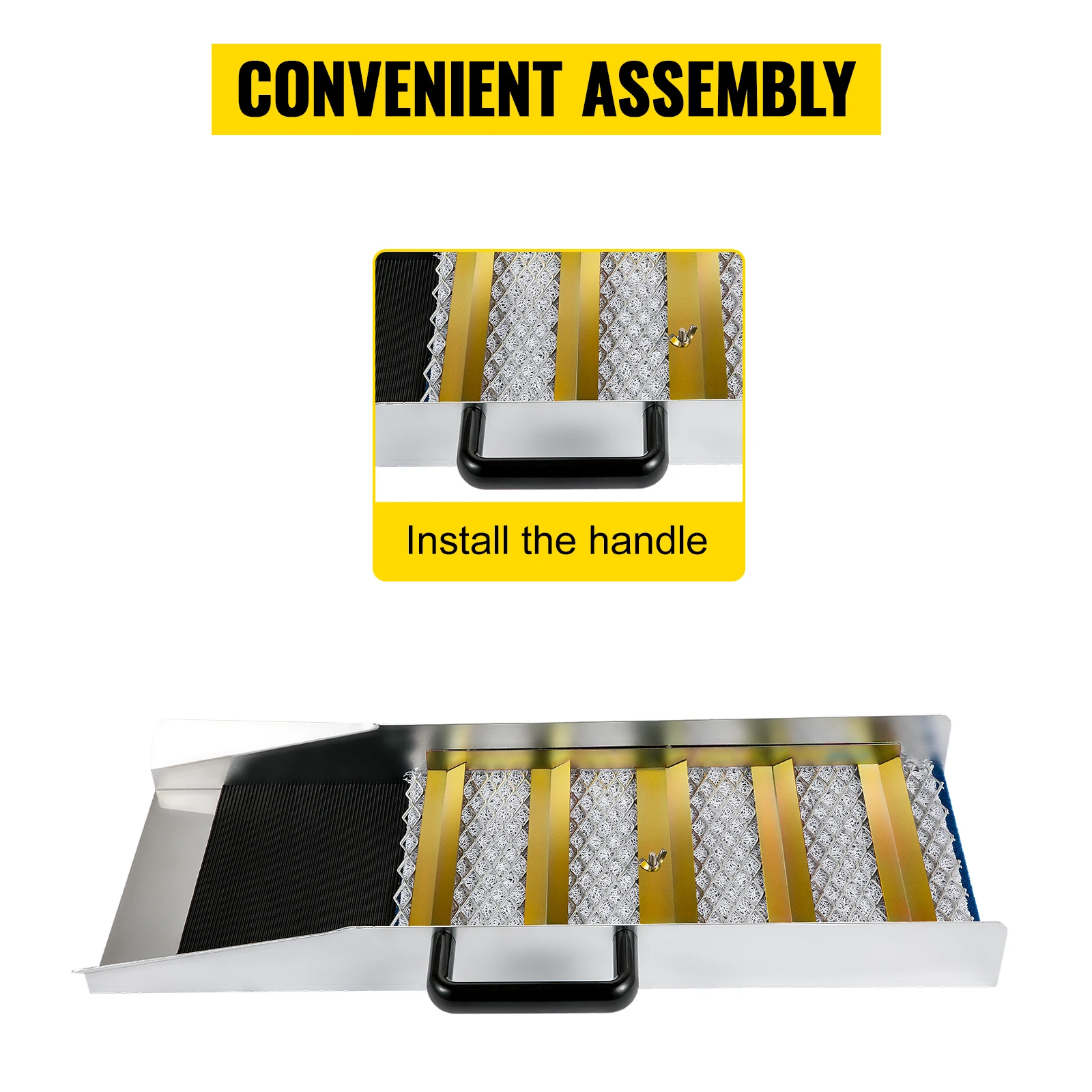SucceBuy Aluminum Alloy Sluice Box Digital Pocket Scale 24/30/36/50in Portable Manual Gold Jewelry Panning Prospecting Tools
