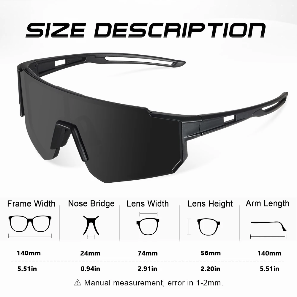 CRIXALIS Square Sunglasses Men Outdoor Cycling Sun Glasses Women Driving Anti Glare Shades Male Goggles UV400 Zonnebril Heren