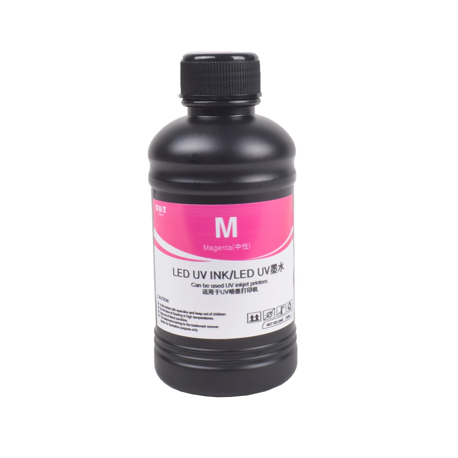 UV Ink LED UV Printer INK for UV Printer 1390 L1800 L800 XP600 TX800 L805 UV Flatbed Printer 250ML/500ML CMYKW UV Neutral Ink