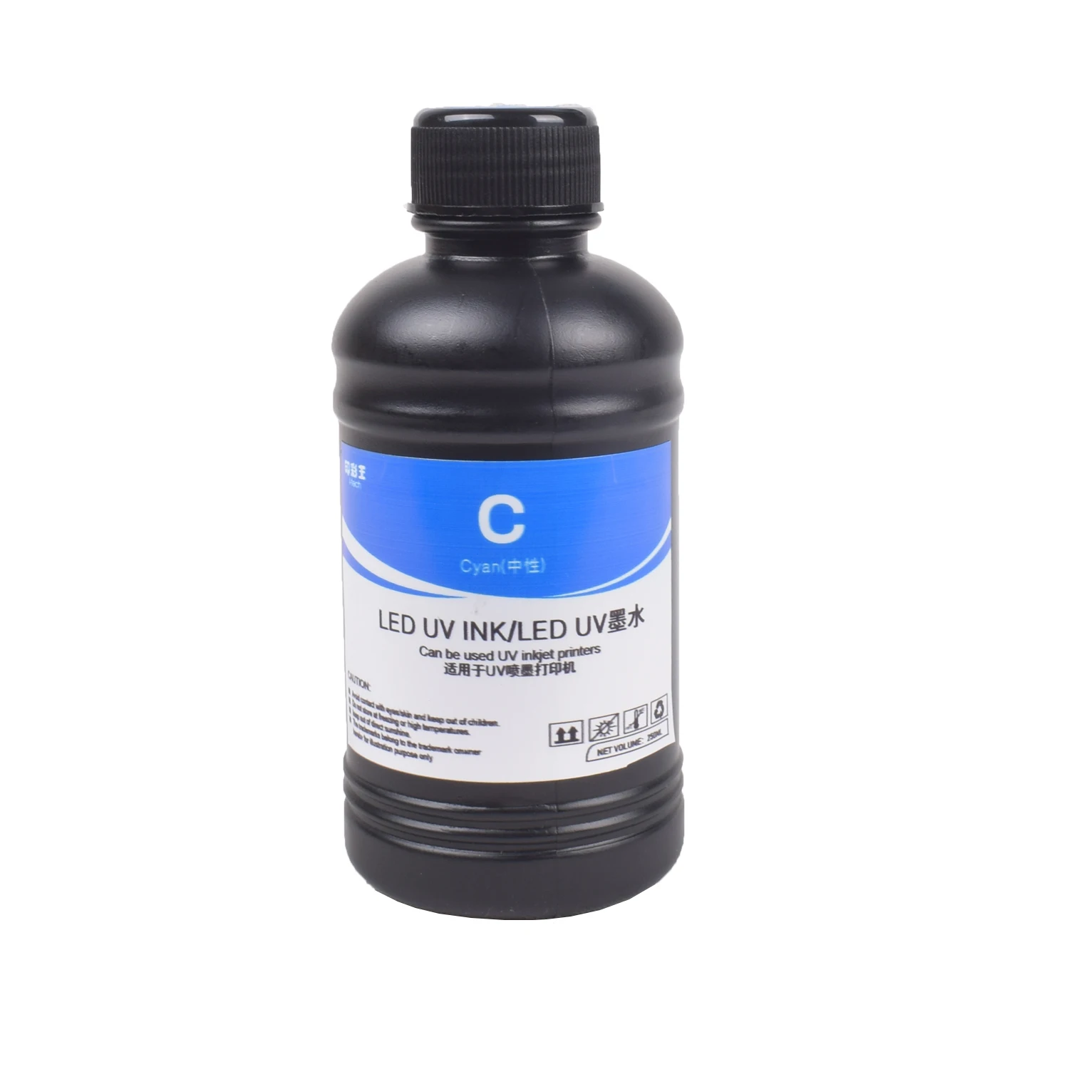 UV Ink LED UV Printer INK for UV Printer 1390 L1800 L800 XP600 TX800 L805 UV Flatbed Printer 250ML/500ML CMYKW UV Neutral Ink