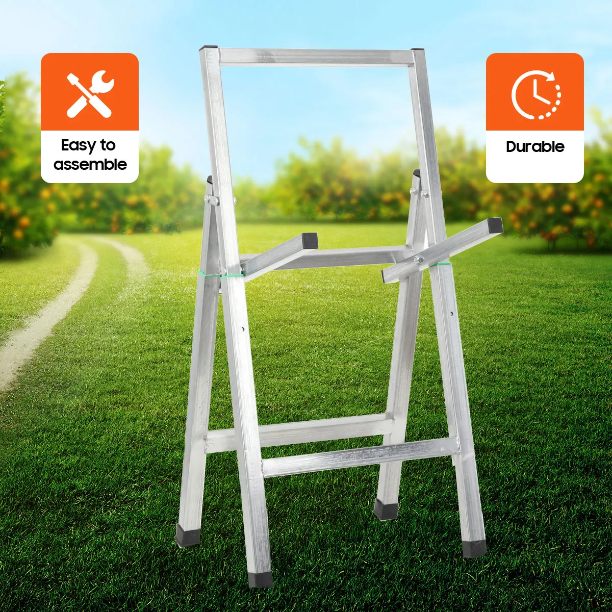 Folding Target Stand for Training Heavy Duty Targets Holder Practice Retractable Targets Holder