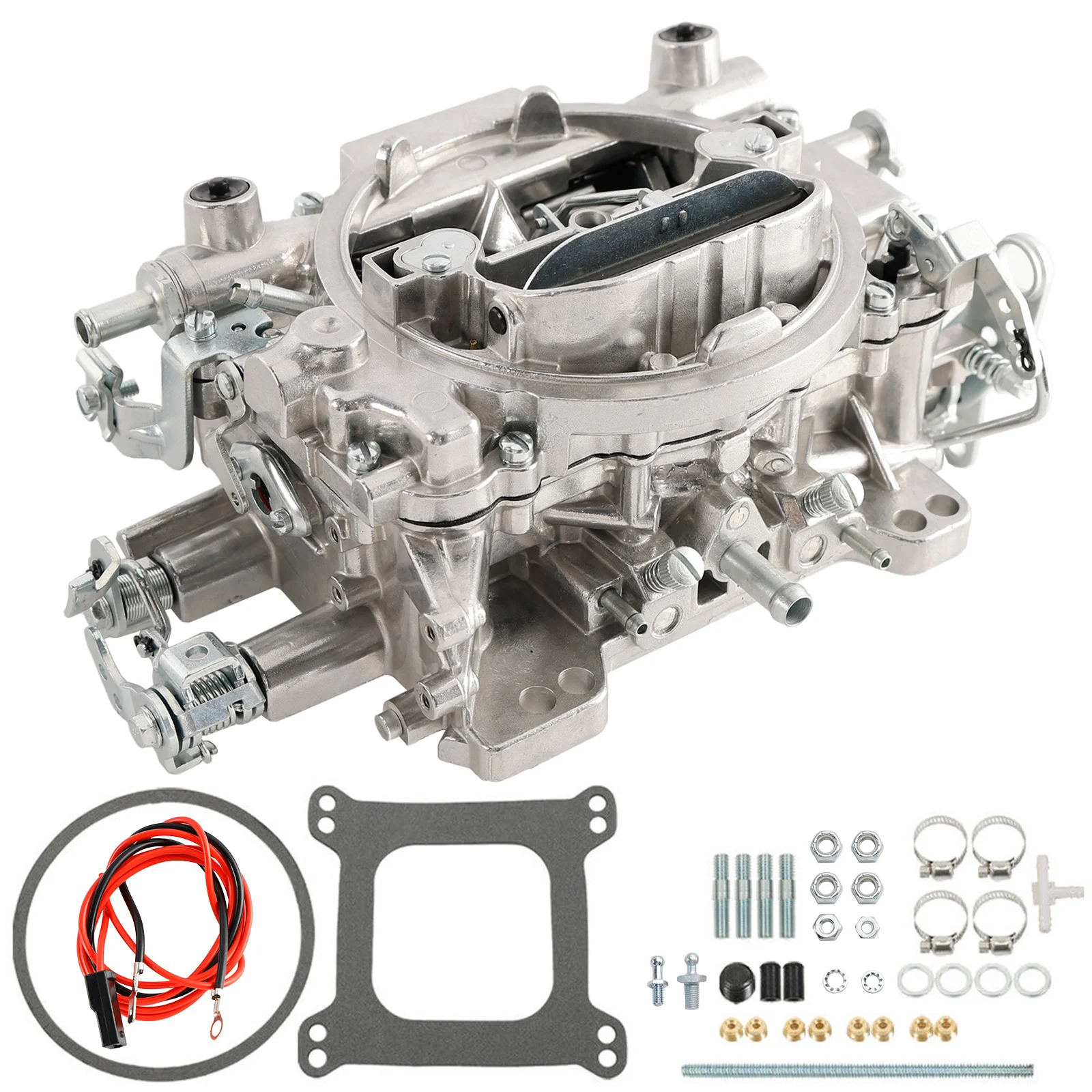 4 Barrel Carburetor Performer Manual Choke 600 CFM W/ Gasket For 1405