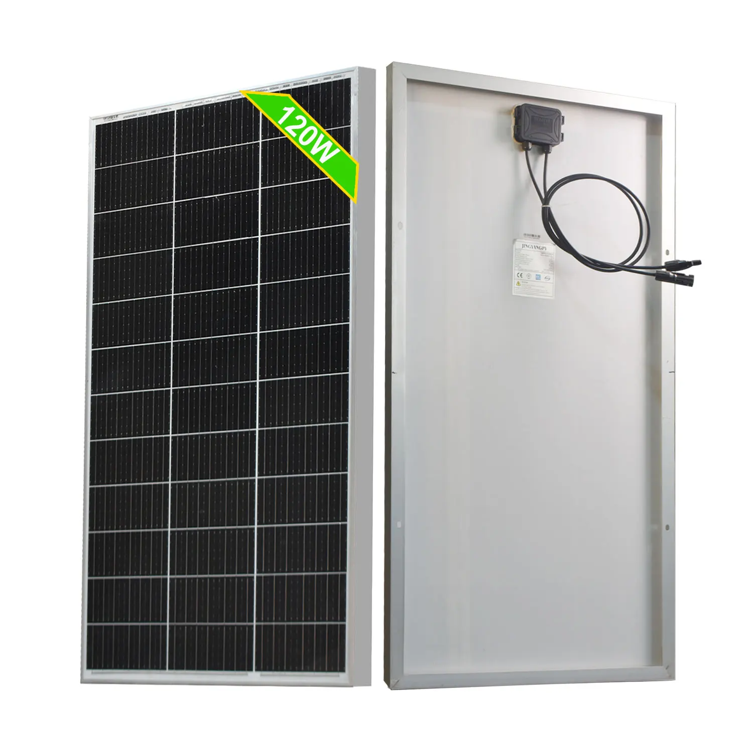 Solar Panel 12V 120W 240w Monocrystalline Solar Panel with Aluminium Frame, Photovoltaic Module for 12V Lithium Batte
