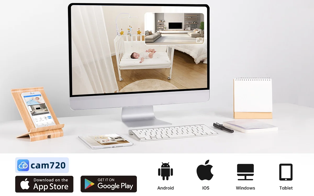 JOOAN 4K 6MP HD Wifi PTZ Camera Outdoor Dual Lens Dual Screen AI Tracking Color Night Vision Security Protection IP Camera
