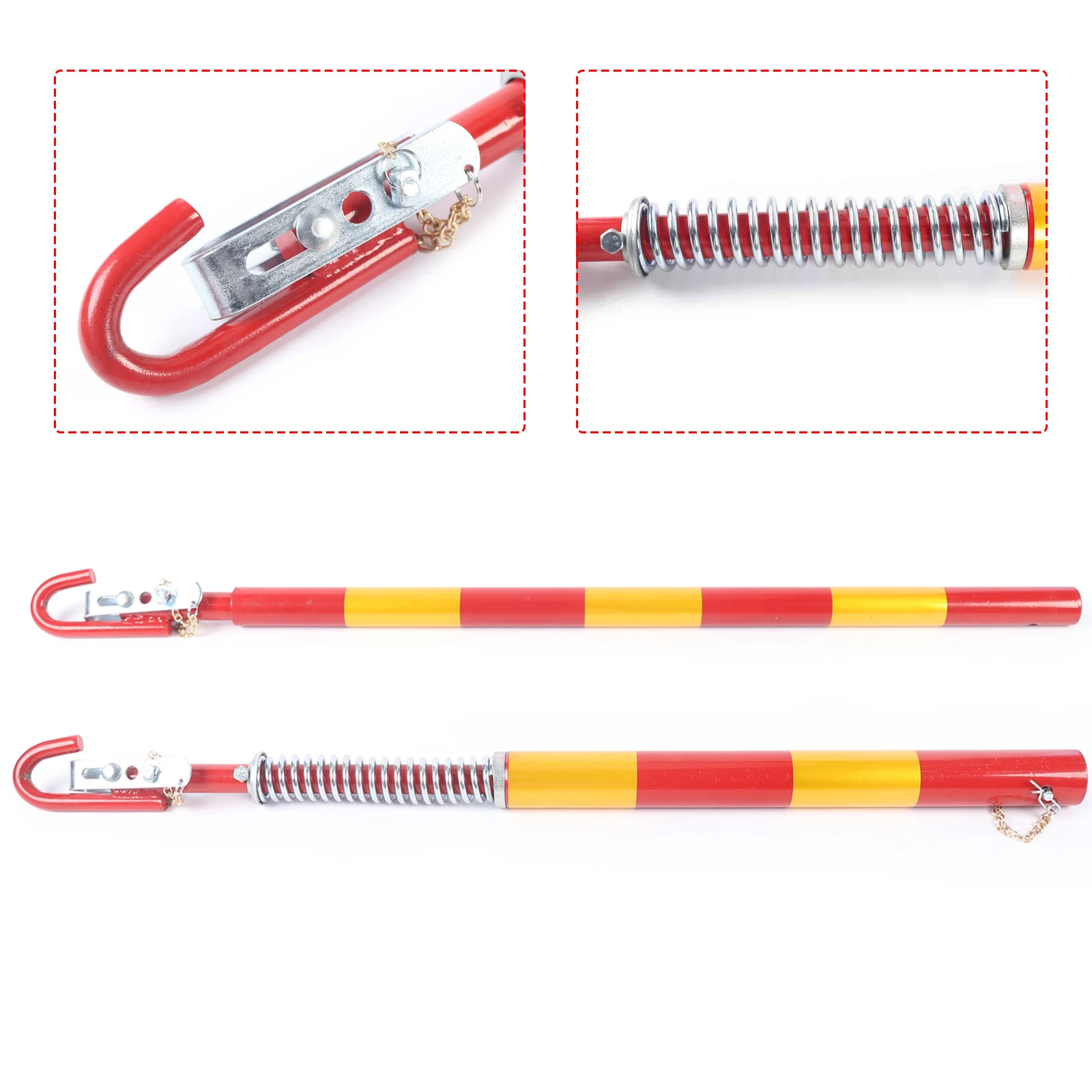 5T Iron Trailer Bar Strong Towing Capacity Towing Bar Towing Pole for Car Van Truck Towpole for Repair Shop, Household