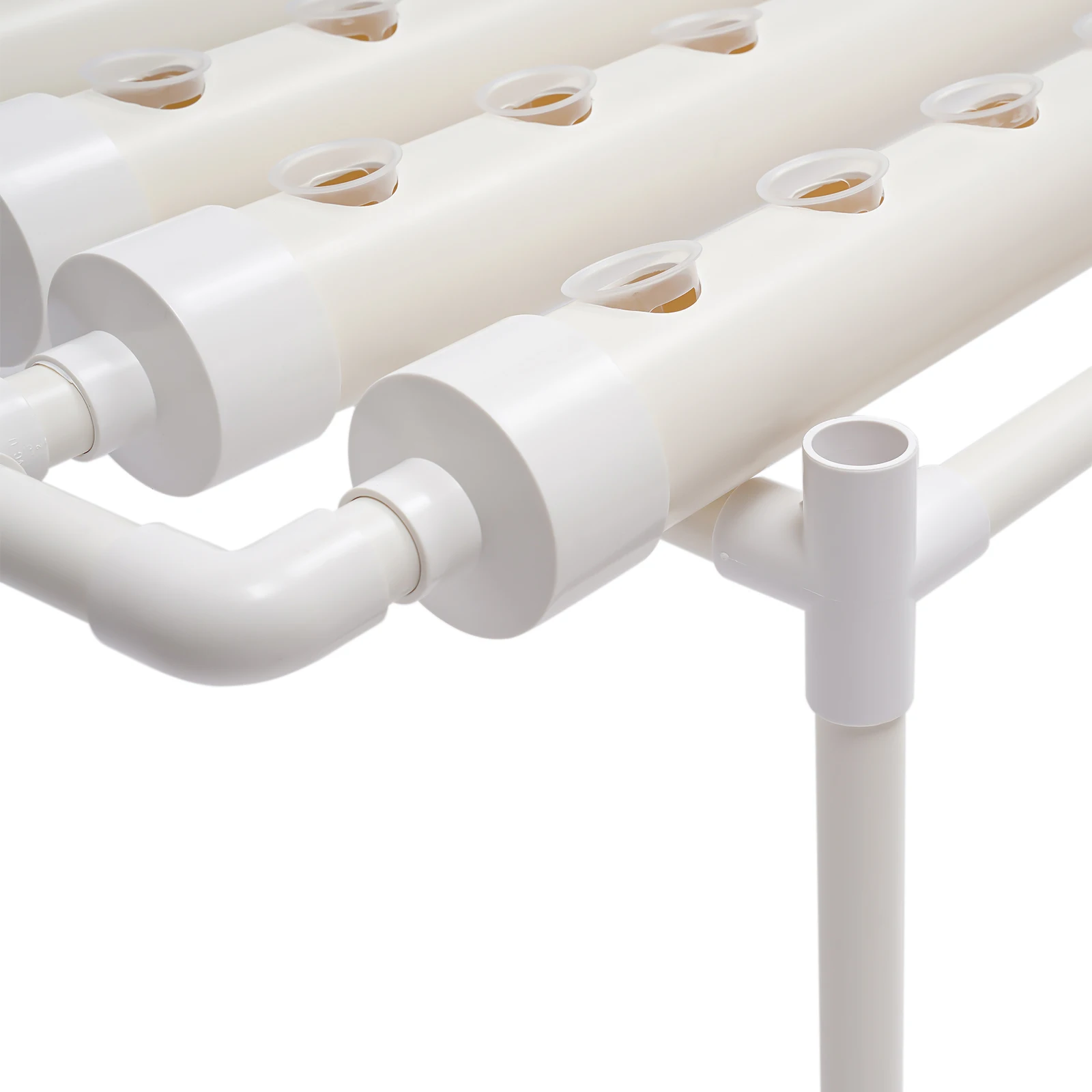 Hydroponic Grow Kit 36/54 Plant Sites, Hydroponics Growing System, Soilless Nft System Pvc-u Vertical Vegetable Planter