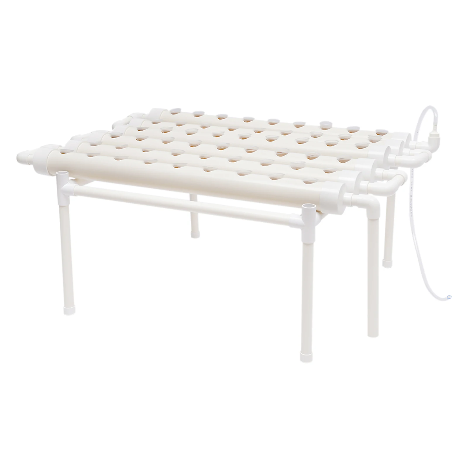 Hydroponic Grow Kit 36/54 Plant Sites, Hydroponics Growing System, Soilless Nft System Pvc-u Vertical Vegetable Planter