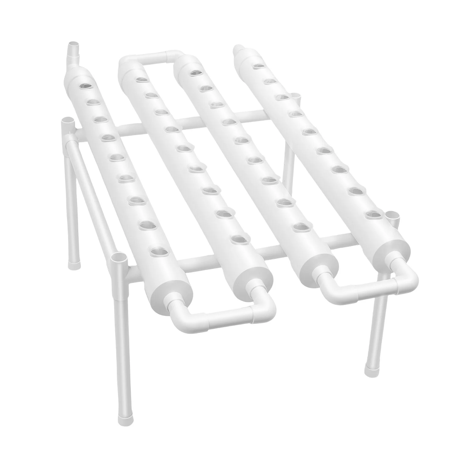 Hydroponic Grow Kit 36/54 Plant Sites, Hydroponics Growing System, Soilless Nft System Pvc-u Vertical Vegetable Planter