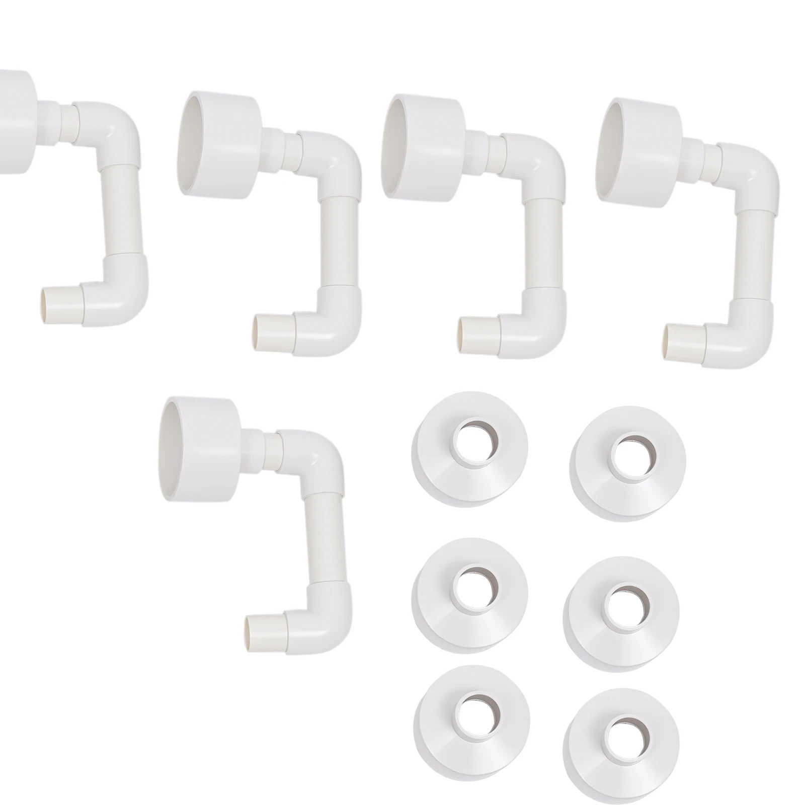 Hydroponic Grow Kit 36/54 Plant Sites, Hydroponics Growing System, Soilless Nft System Pvc-u Vertical Vegetable Planter