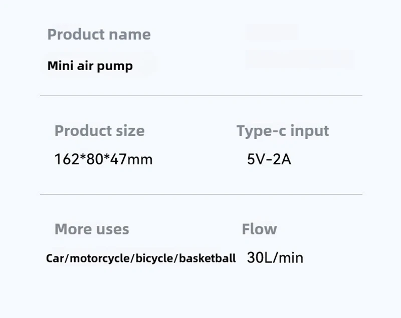 Portable Inflator Wireless Car Air Compressor with Digital Gauge for Car Motorcycle Bicycle Boat Ball