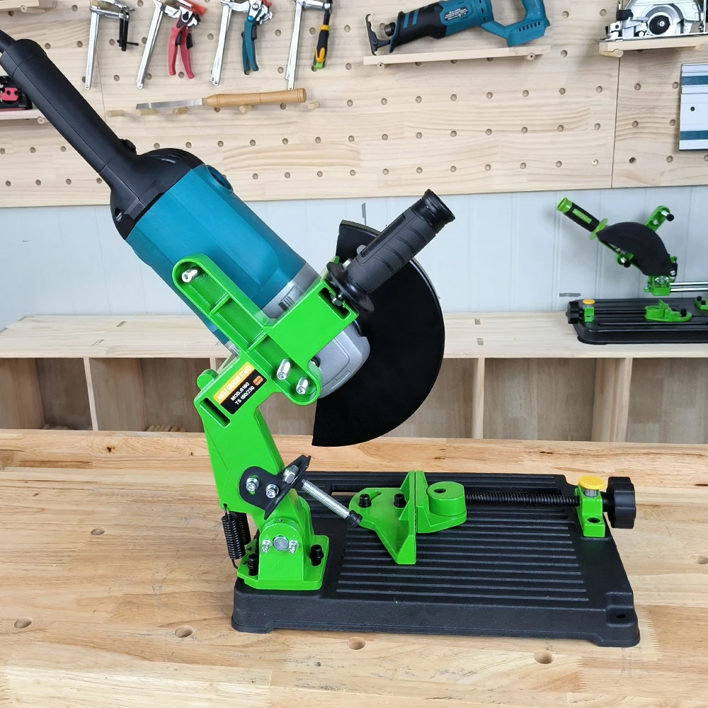 Allsome Angle Mill Support Grinder Holder Cutter Stand Bracket Holder Cutting Machine for 180mm/230mm Angle Grinder