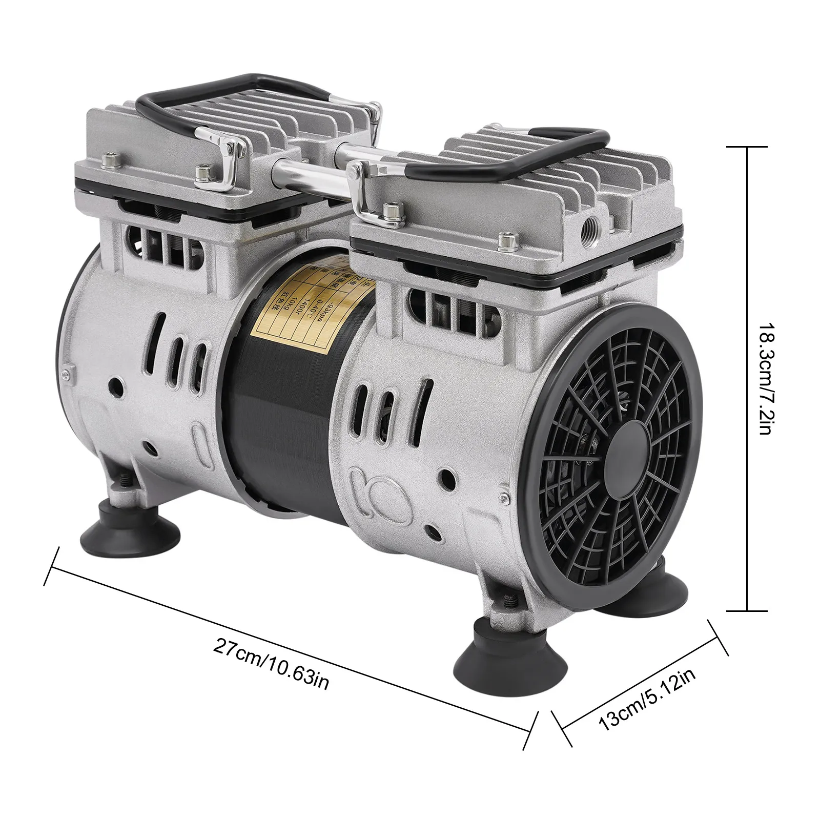 550w Industrie Labor Vakuum Pumpe 220v 50hz Suitable For Gas Tightness Experiments, Surgical Vacuum Suction
