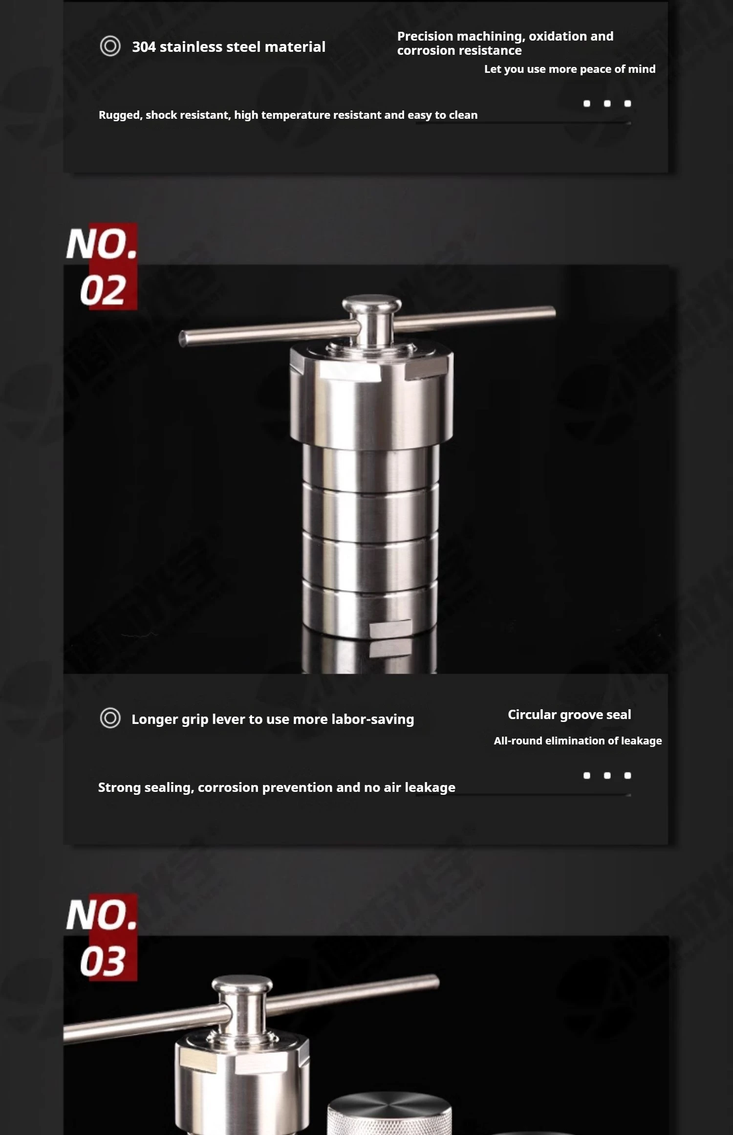 25ml PTFE Lined Hydrothermal Synthesis Autoclave Reactor 3Mpa 304 Steel High Pressure Hydrothermal Digestion Tank PTFE