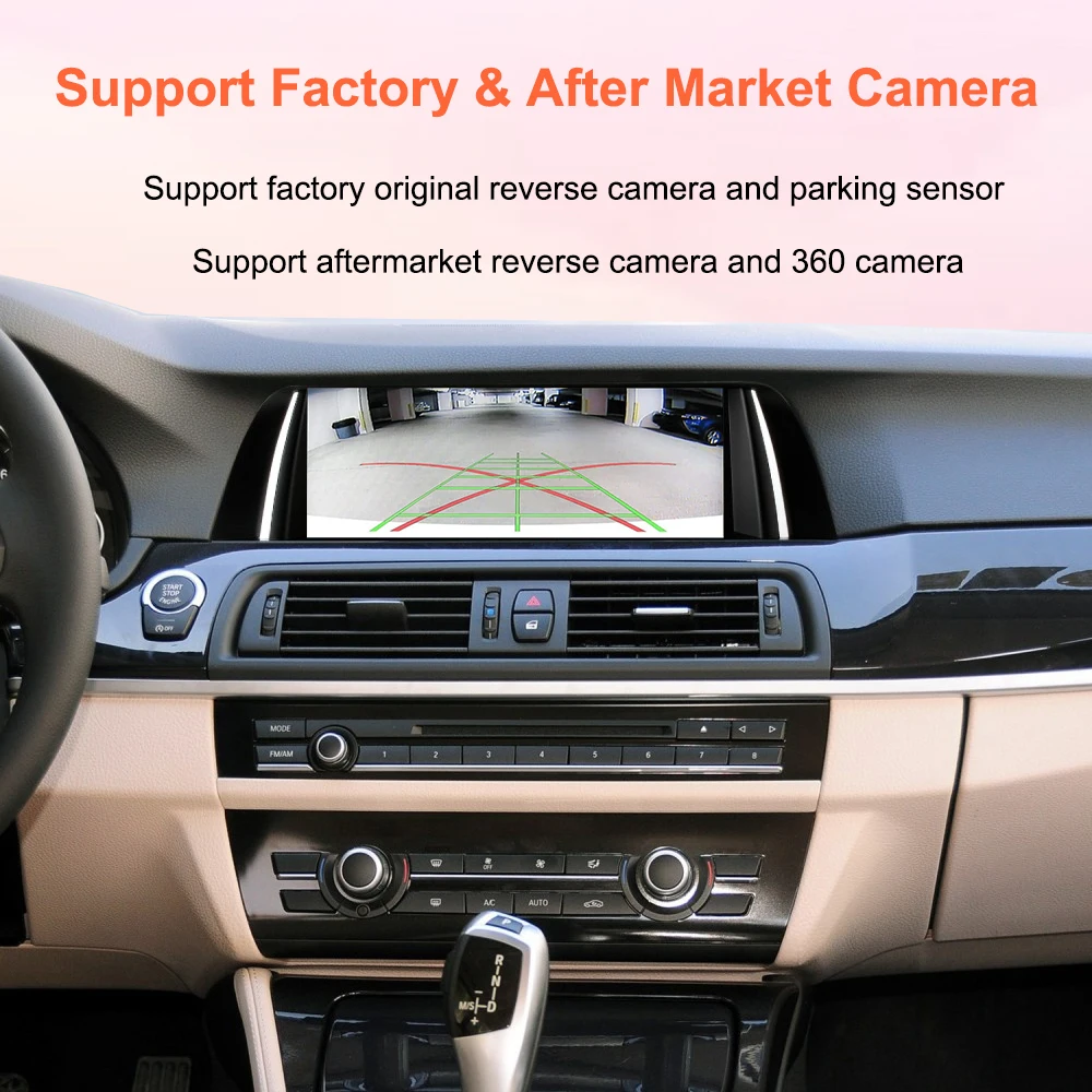 Thread free multimedia car radio Bonroad 10,25 inch Linux Carplay Android Auto for BMW Series 7 F01 F02 F03 F04 2009-2015 CIC system NBT