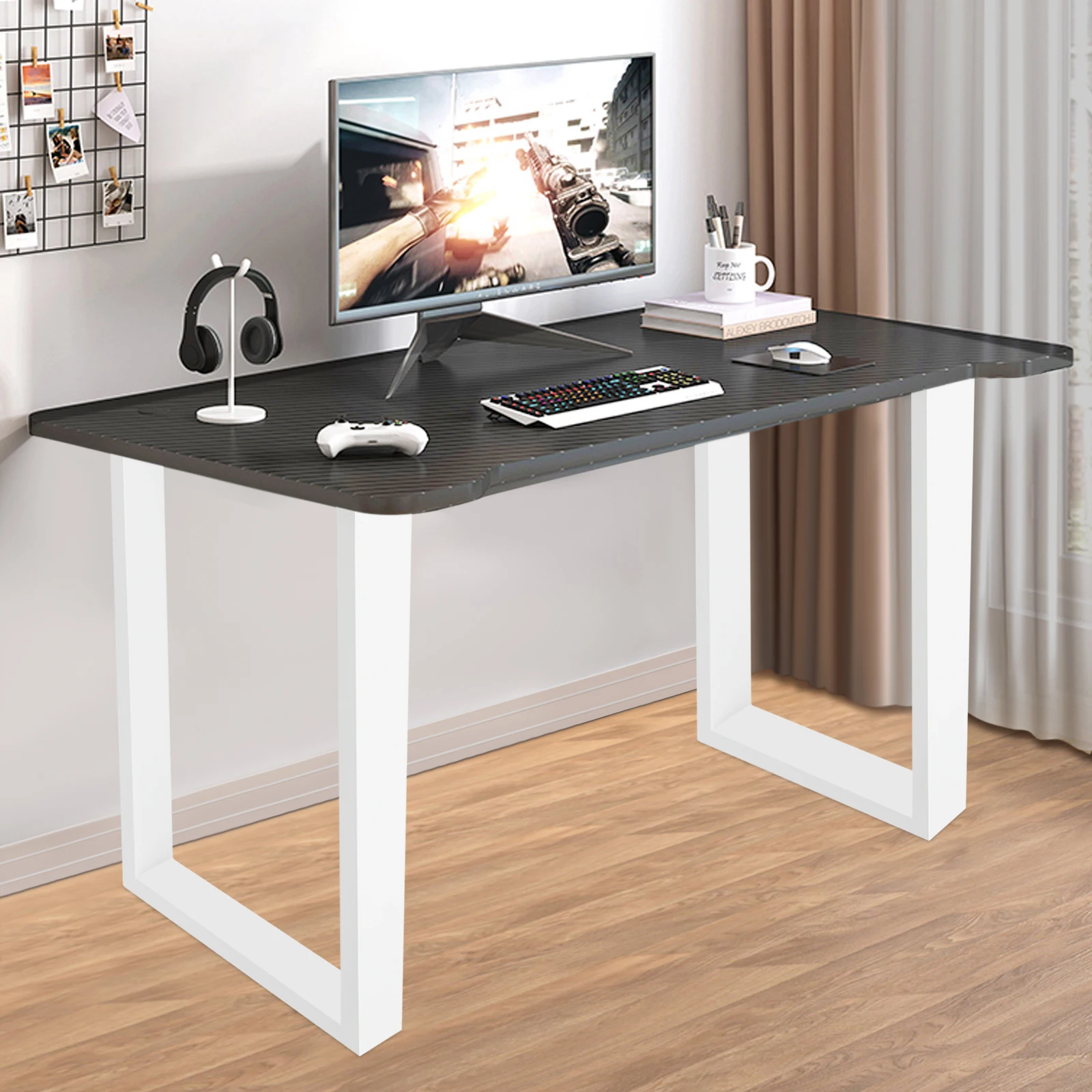 Metal Furniture Legs Wear Resistance Industrial Metal Table Legs Simple Installation for Bedrooms/Hotels/Dining Rooms