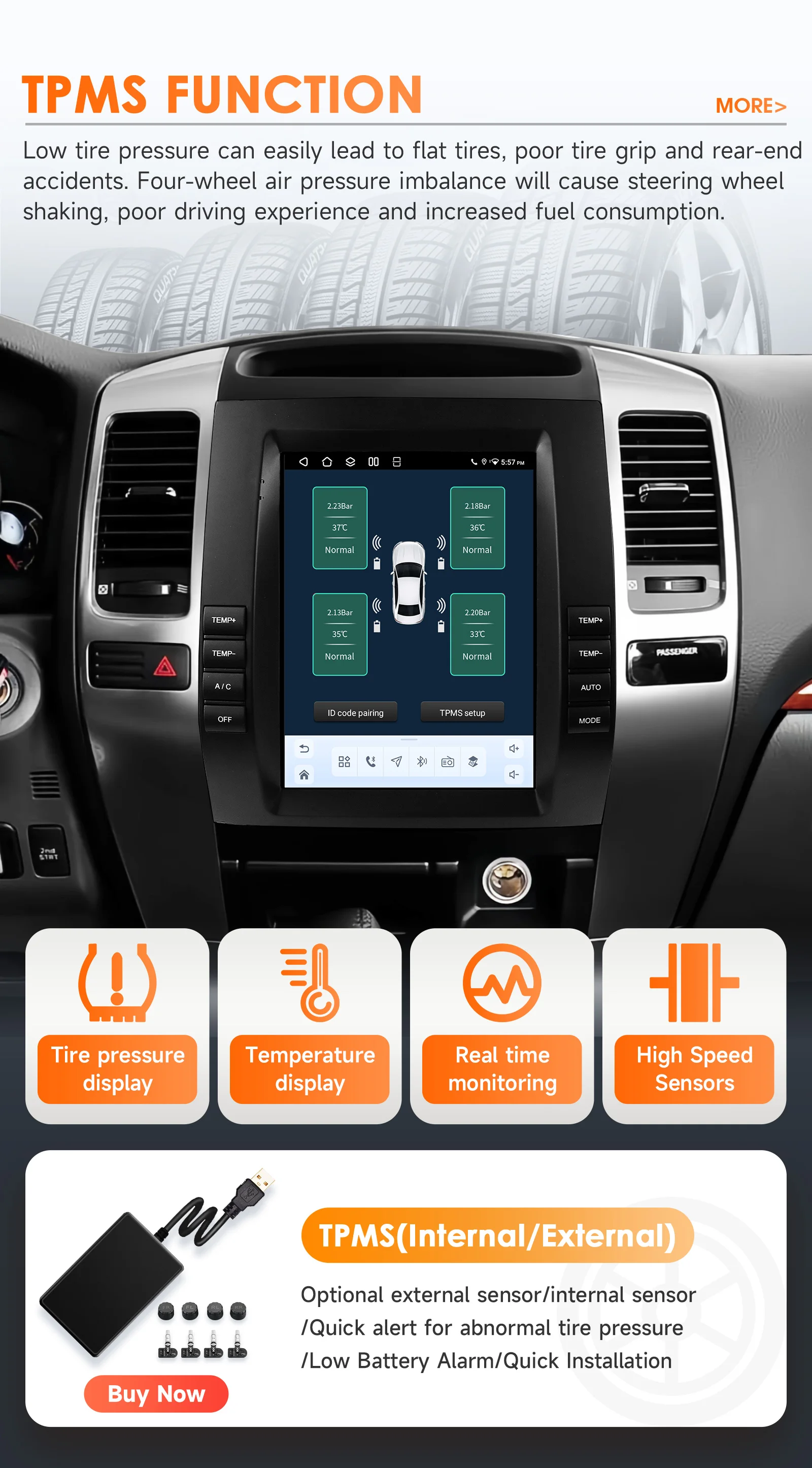 9.7'' Car Radio Multimedia Player for Toyota Land Cruiser Prado 120 Lexus GX470 2002-2009 Car GPS Wireless Carplay 6115 HeadUnit