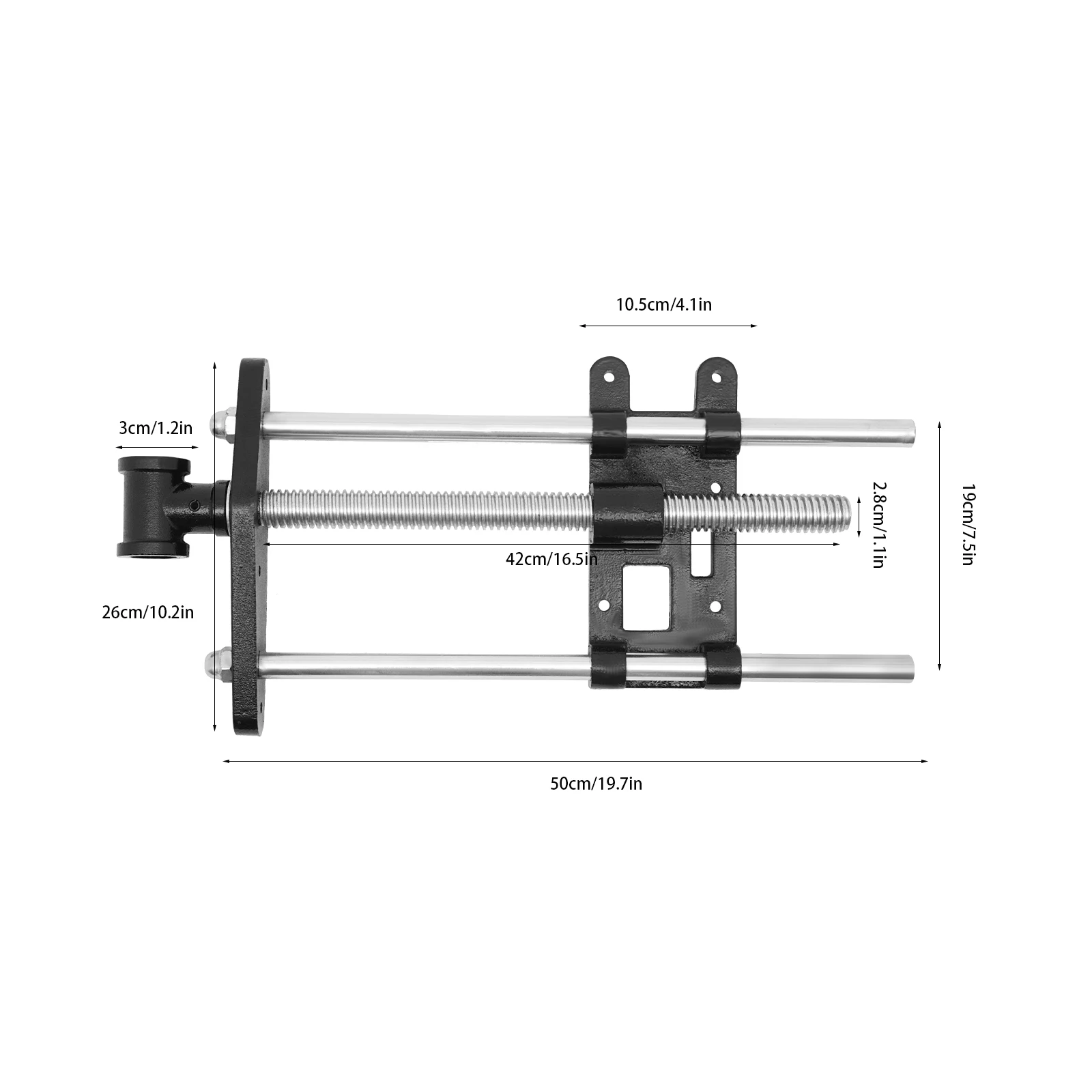 10inch Drill Vice| Wood Planer Clamping Bench| Woodworking Construction Clamp