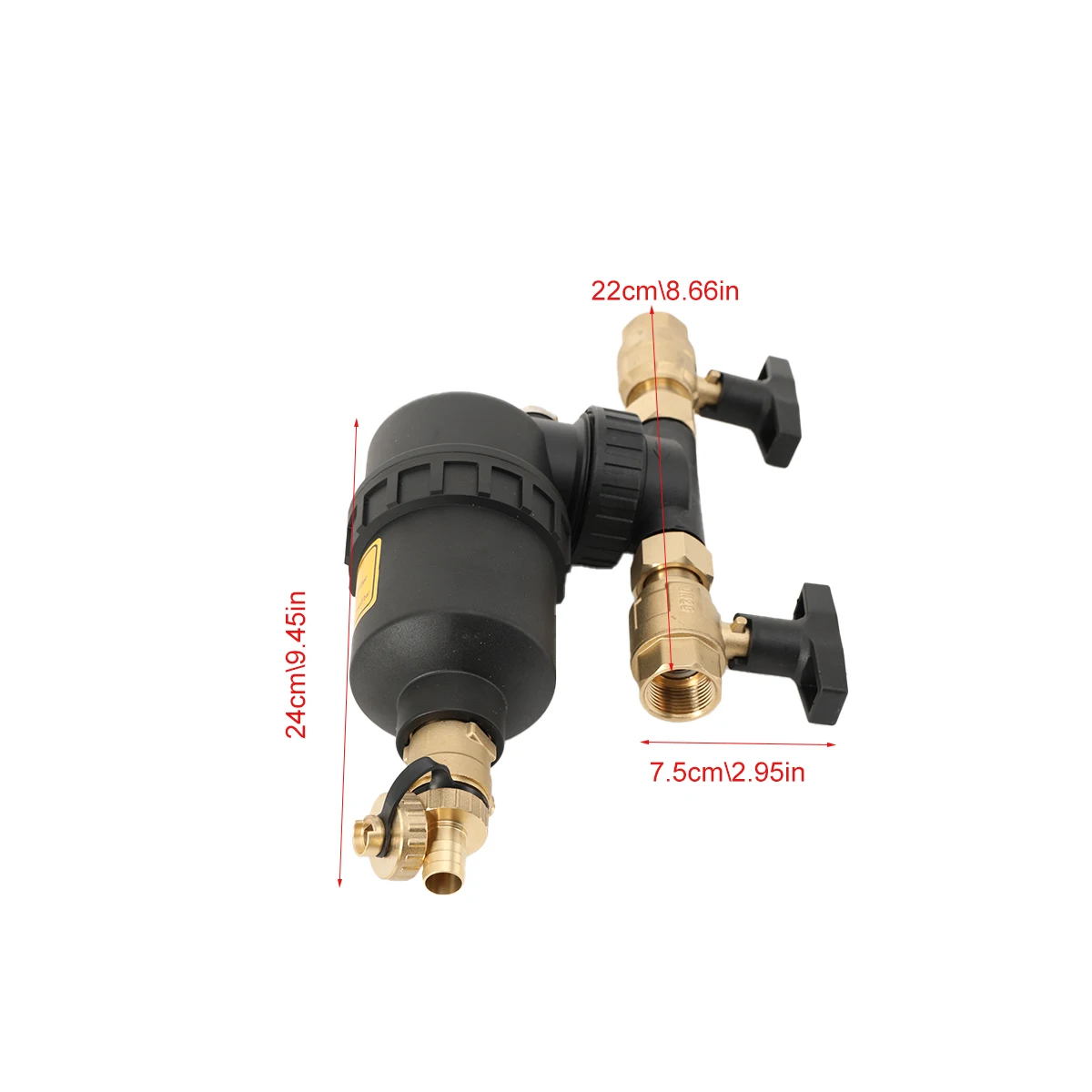 Magnetic Water Heater Filter DN20 Pre-filter Boiler Magnetic Filter For Underfloor Heating Systems