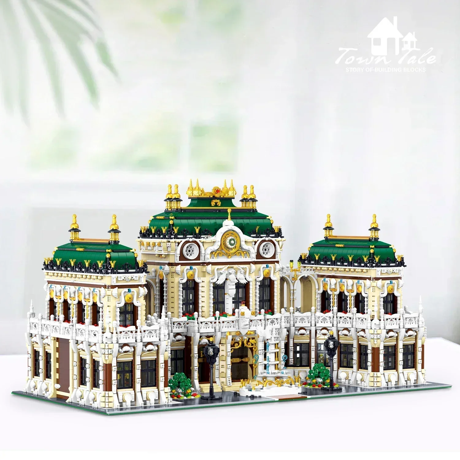 11930PCS Luxury Palace Building Blocks City Street View MOC Building Model Bricks High Difficulty Assembly Toys For Adult Gifts