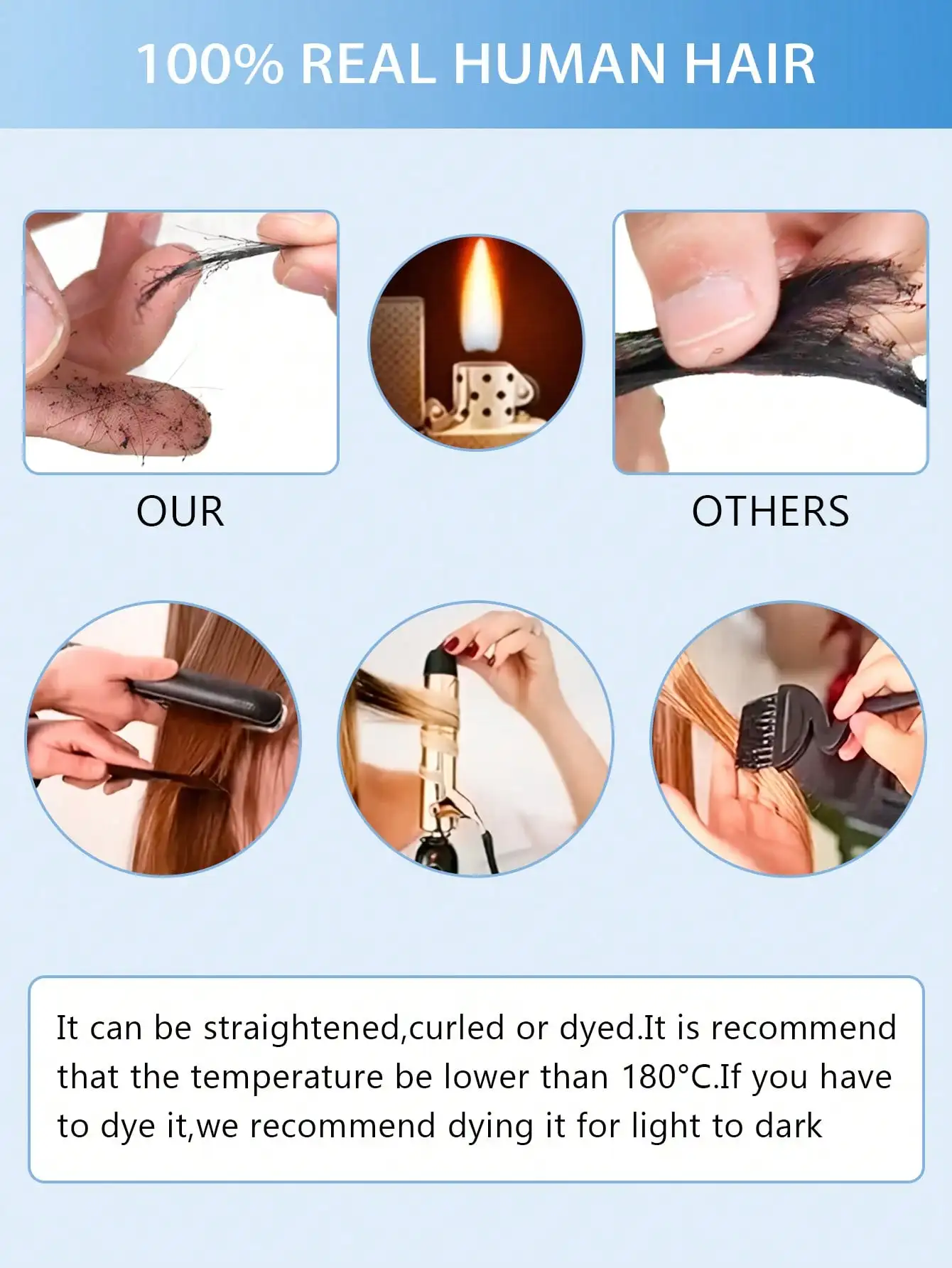 Double Sew-In Weft Bundles-Real Human Hair Extensions , Natural Look & Feel, Seamless Blending, Compatible with All Hair Types