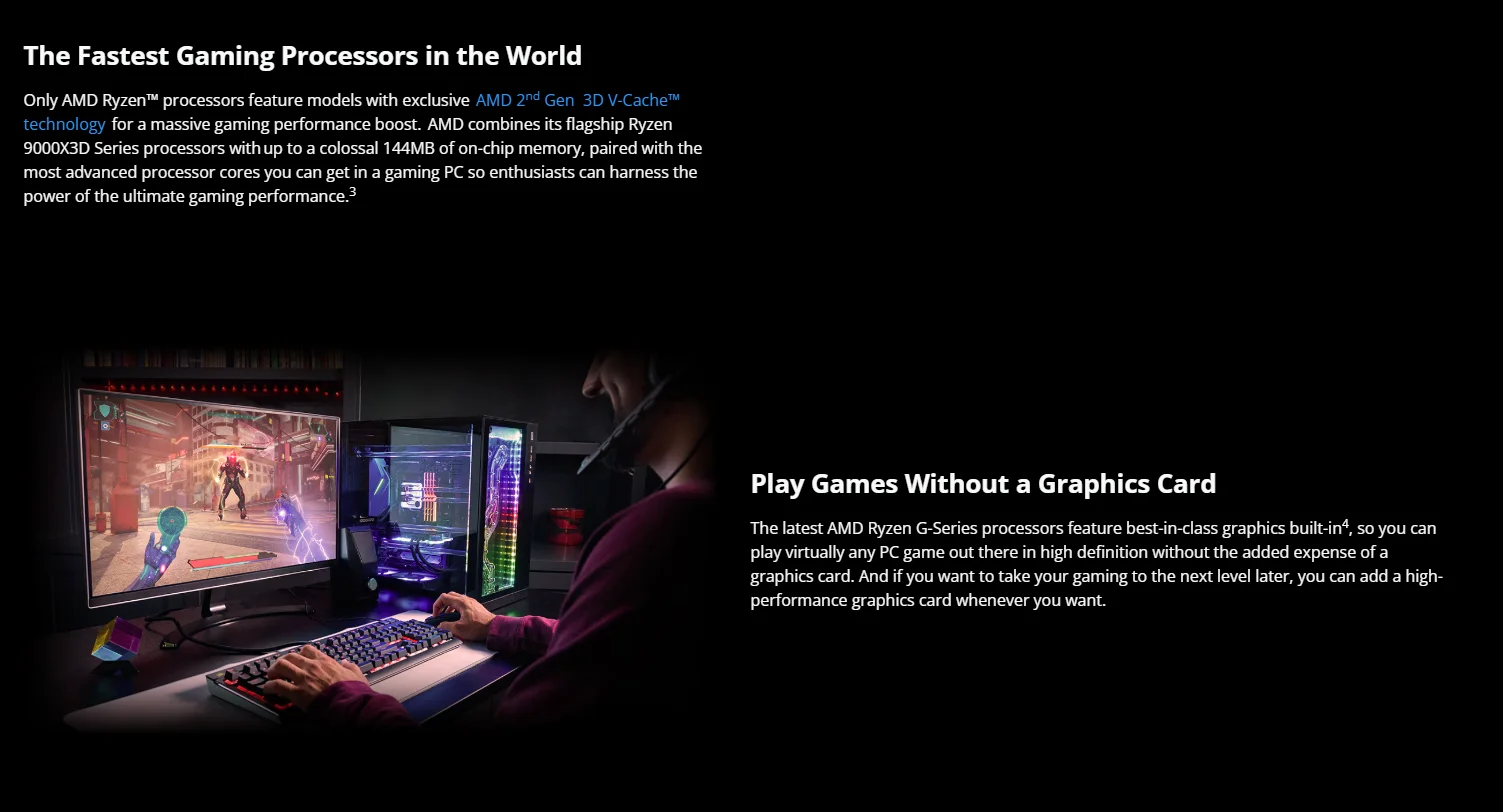 AMD Ryzen 5 9600X Processor 5.4GHz 6-Core 12-Thread 38MB Game Memory 4NM TDP 65W Slot AM5 CPU Zen 5