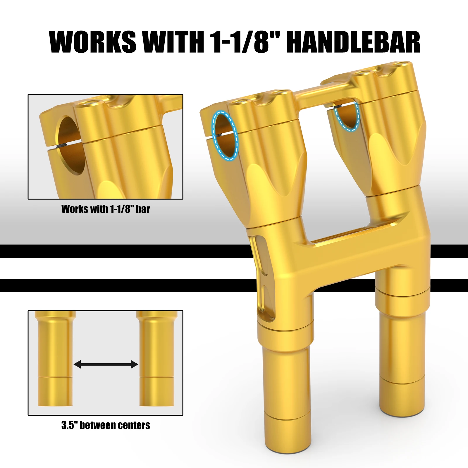 For Harley Street Glide Special FLHXS 2014-2023 Handlebar Riser 8"/7"/6"/5" For Harley Road King Electra Glide Fat boy FLSTF