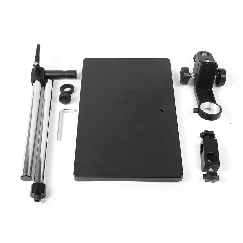 Digital Microscope Holder Stand Tripod Lift Holder Tool Microscope Stand for Universal Adjustable Base Support Aluminium Alloy