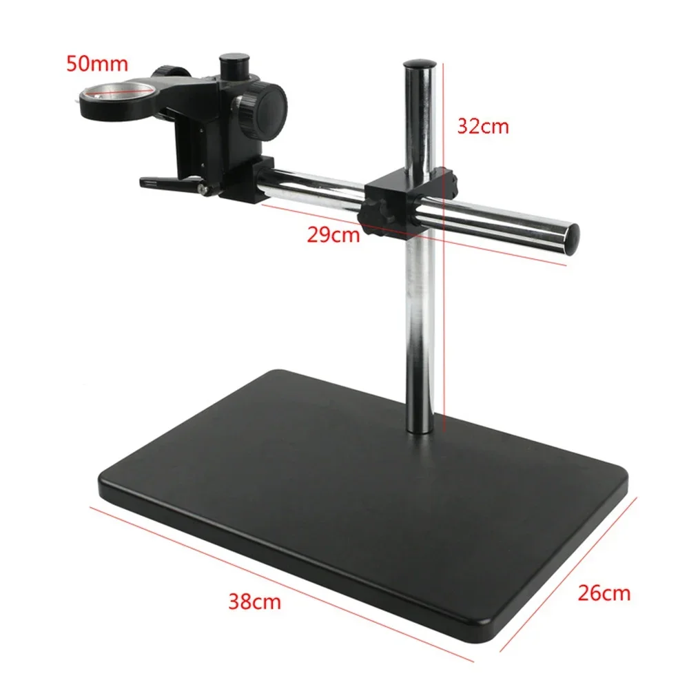 Digital Microscope Holder Stand Tripod Lift Holder Tool Microscope Stand for Universal Adjustable Base Support Aluminium Alloy