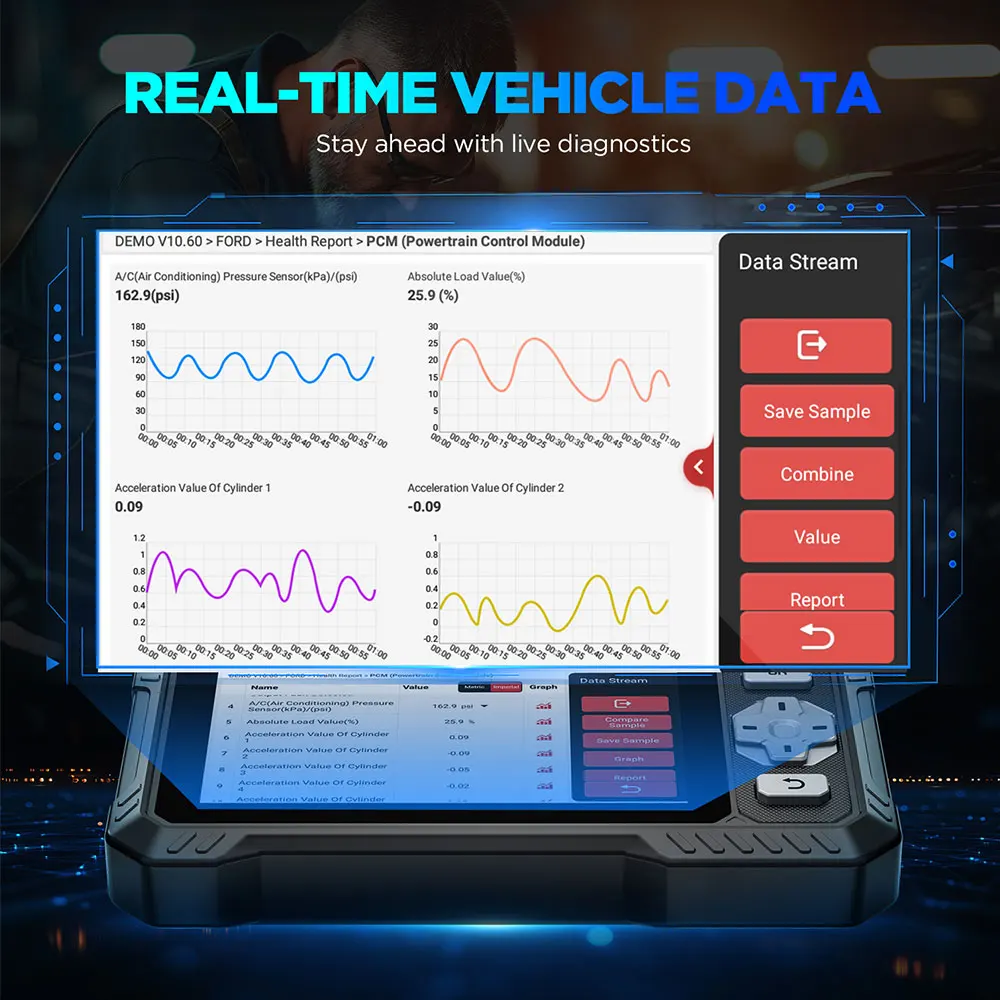 2026 New KINGBOLEN S608 Lifetime Free Update Car Diagnostic Tools 4 System ECM TCM ABS SRS CAN FD Active Test 9 Resets Auto OBD