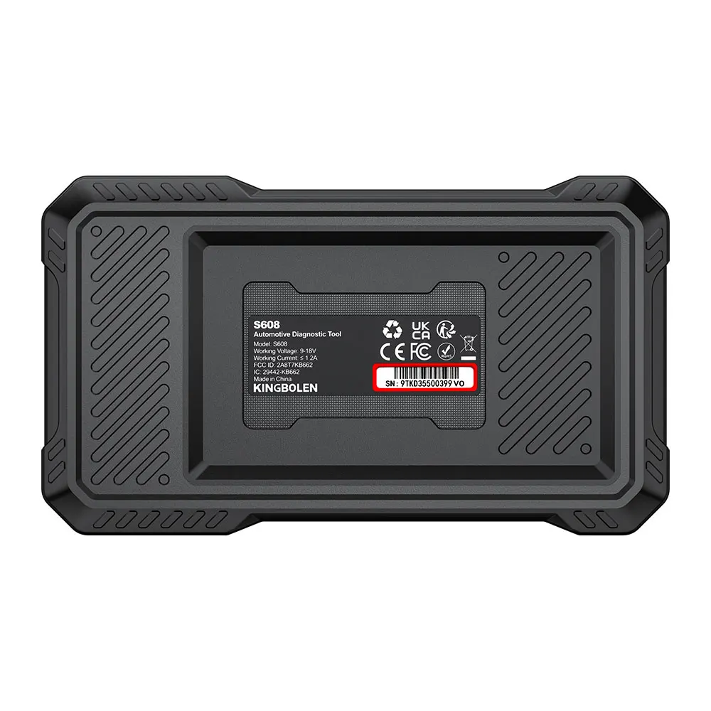 2026 New KINGBOLEN S608 Lifetime Free Update Car Diagnostic Tools 4 System ECM TCM ABS SRS CAN FD Active Test 9 Resets Auto OBD