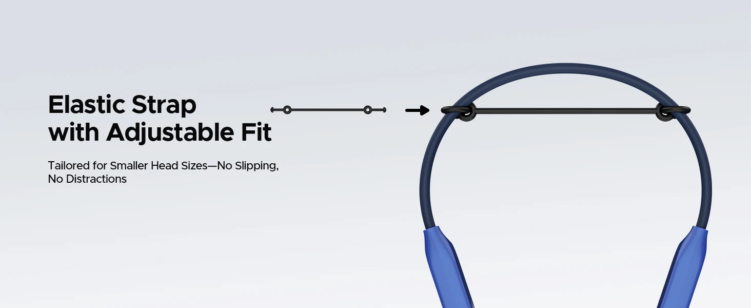 DOOGEE BoneBeat Swim Lite Bone Conduction Sports Headphones Wireless Bluetooth 5.4 Headset IP68 Waterproof for Running, Cycling