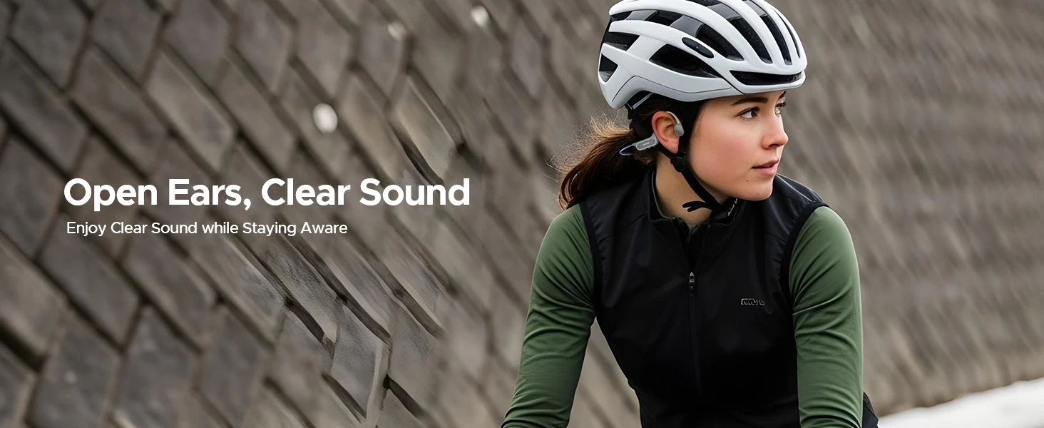 DOOGEE BoneBeat Swim Lite Bone Conduction Sports Headphones Wireless Bluetooth 5.4 Headset IP68 Waterproof for Running, Cycling