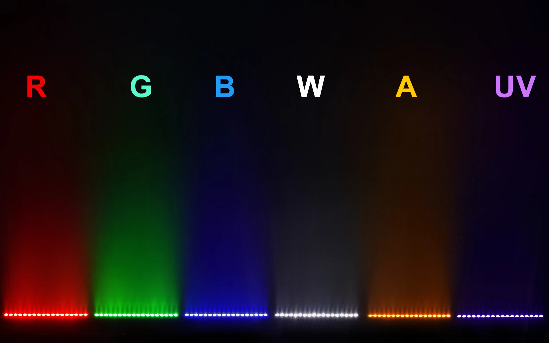 SHEHDS Waterproof IP65 LED Wash Wall 18x10W RGBWLAC 6in1 Mixing Light 0 Noise for DJ Disco Outdoor Party Theater Concert