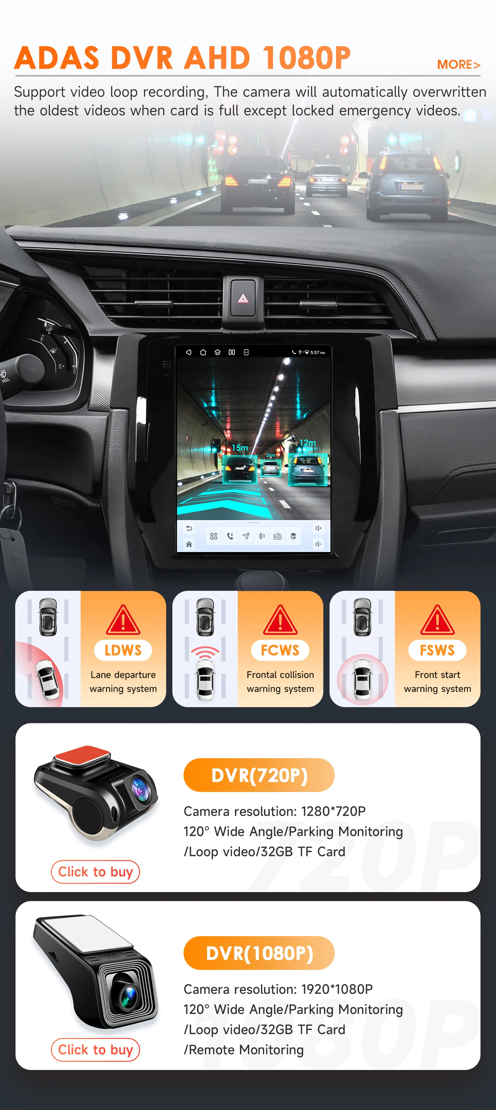 Android 6115 Car Radio for Honda Civic 2015-2020 Multimedia Player Stereo Autoradio DSP 9.7inch Vertical GPS Intelligent Screen