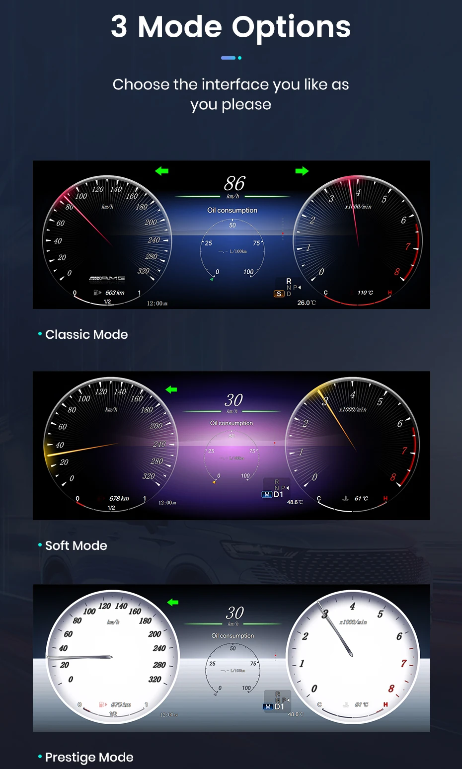 Junsun Blue light anti-glare screen For Mercedes Benz GLA CLA X156 2014-2019 LCD Dashboard Panel Virtual CockPit Speedometer