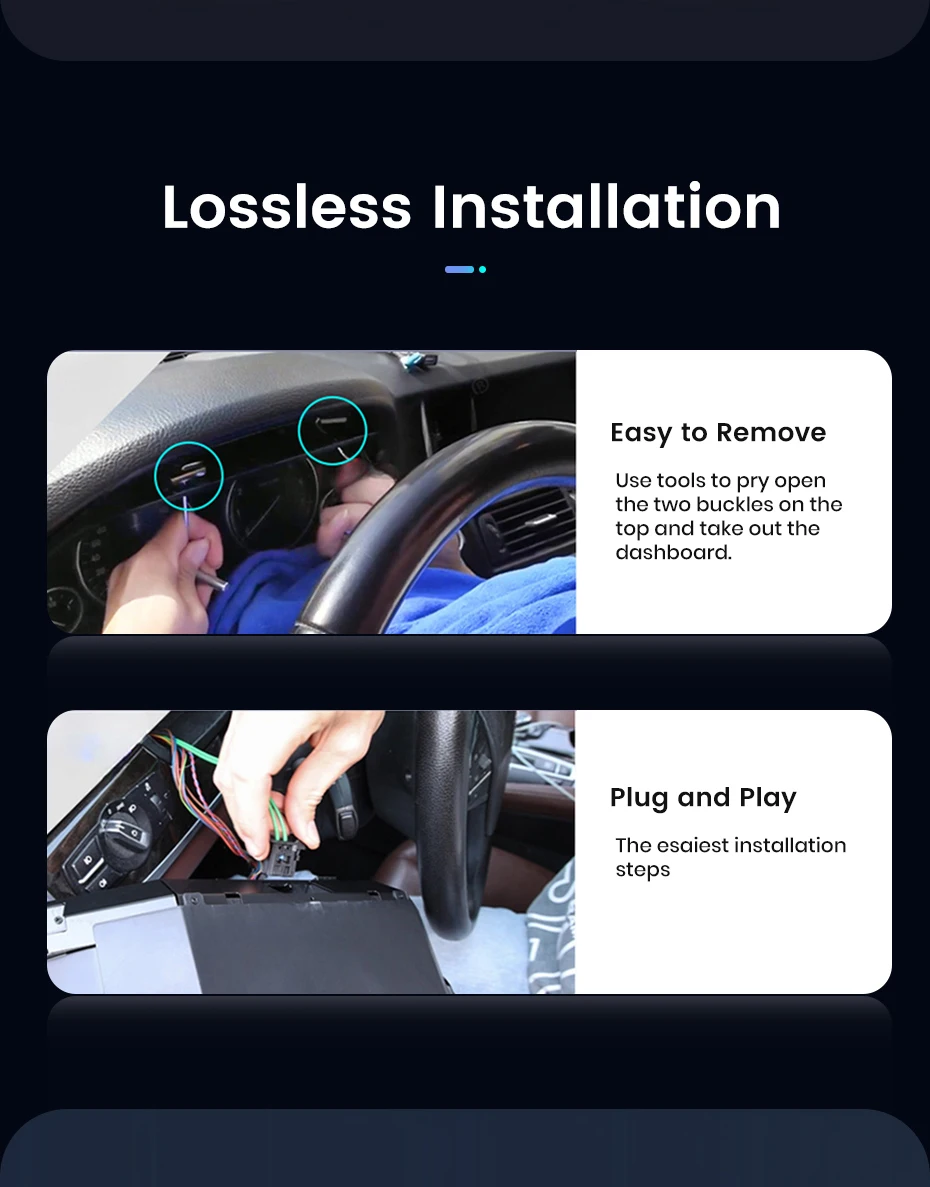 Junsun Blue light anti-glare screen For Mercedes Benz GLA CLA X156 2014-2019 LCD Dashboard Panel Virtual CockPit Speedometer