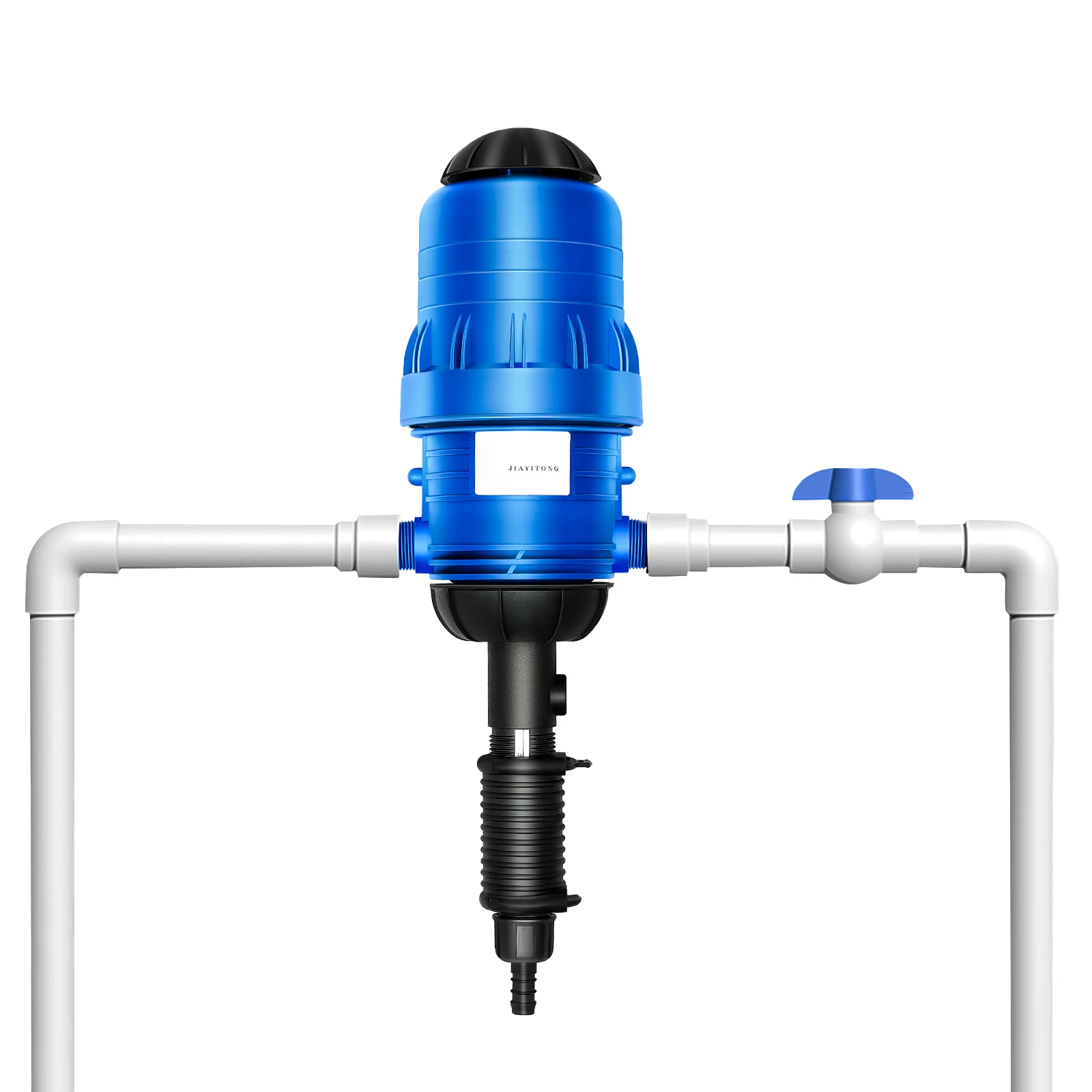 Fertilizer Injector Pump 0.4-4% Proportional Pump Fertilizer 25mm Dispenser Iron 20-2500l/H Fertilizer Distributor for Irrigatio