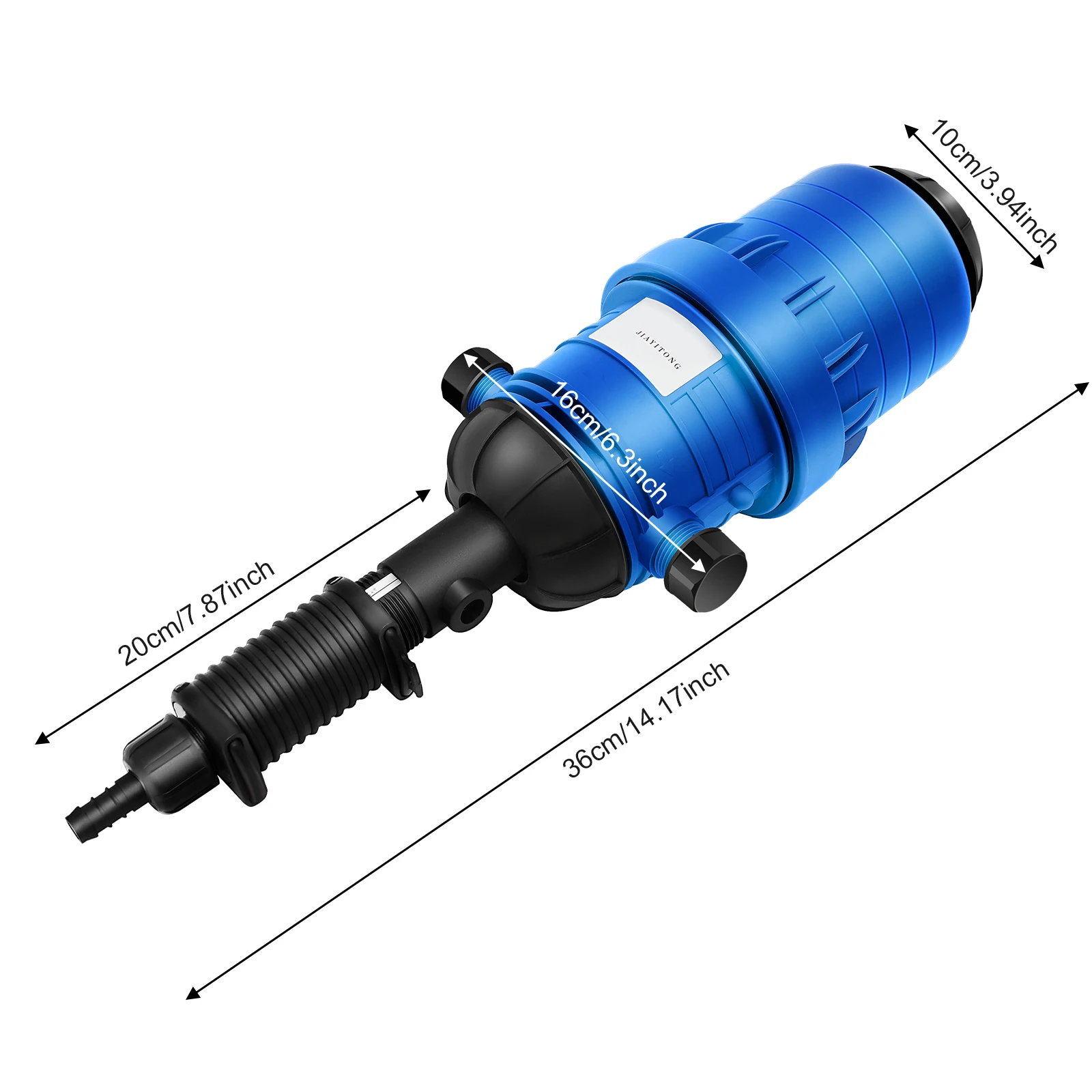 Fertilizer Injector Pump 0.4-4% Proportional Pump Fertilizer 25mm Dispenser Iron 20-2500l/H Fertilizer Distributor for Irrigatio
