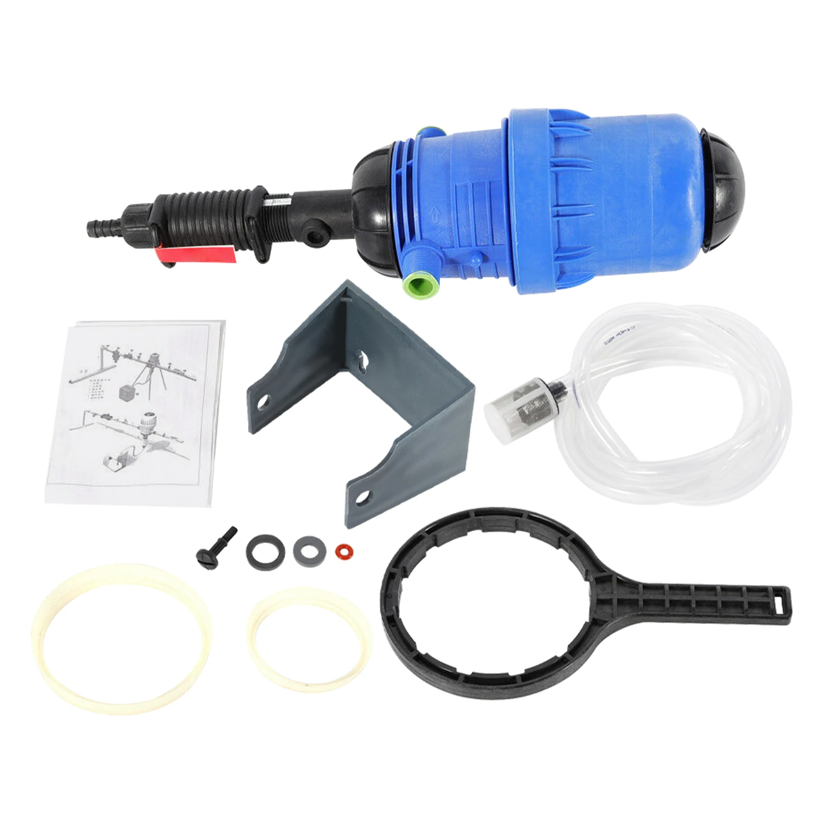 Fertilizer Injector Pump 0.4-4% Proportional Pump Fertilizer 25mm Dispenser Iron 20-2500l/H Fertilizer Distributor for Irrigatio