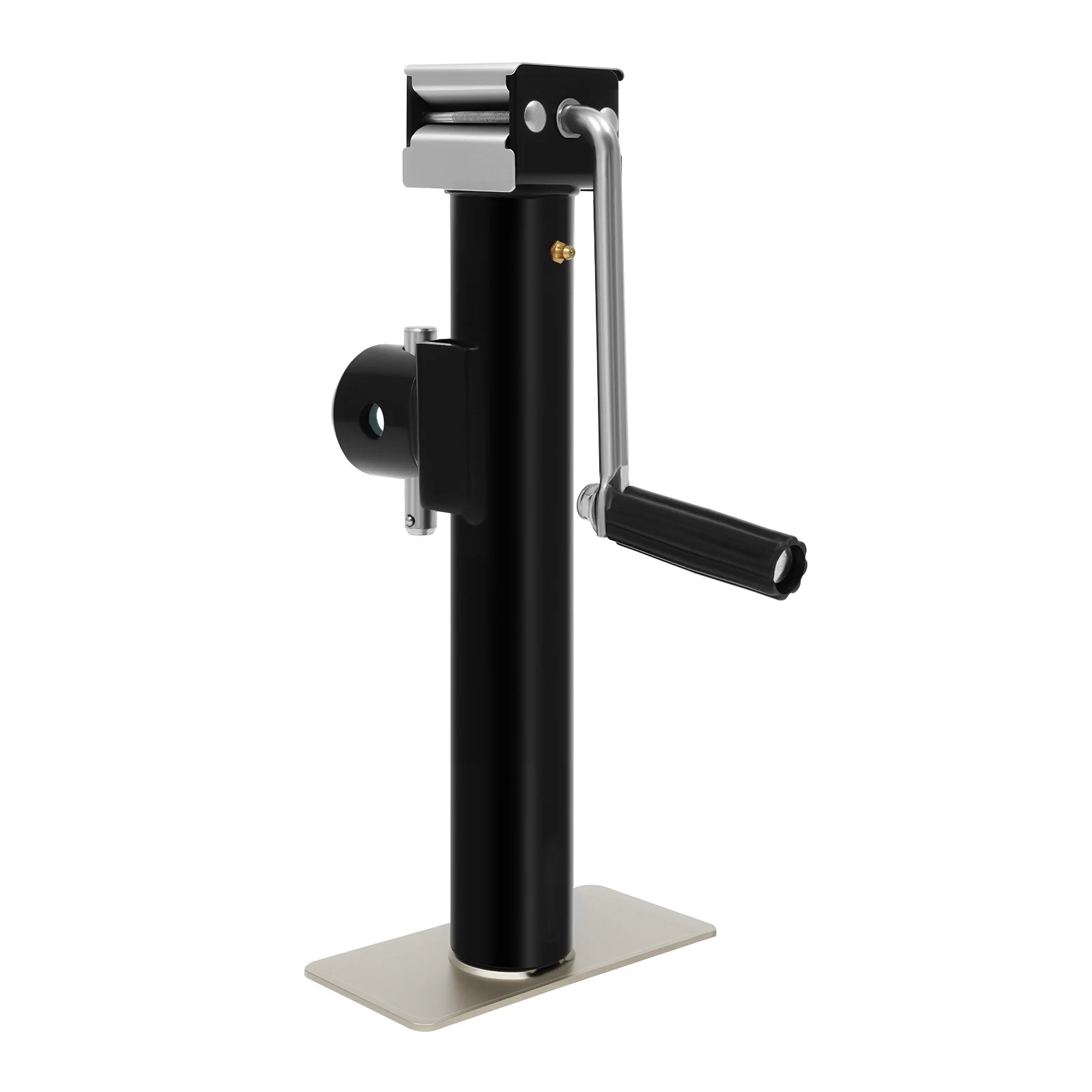 1T Heavy Duty Lifting Jack Steel Car Lifting Jack 10 inch Lift Trailer Jack Profile Floor Jack with Manual Hand Pump For Lifting