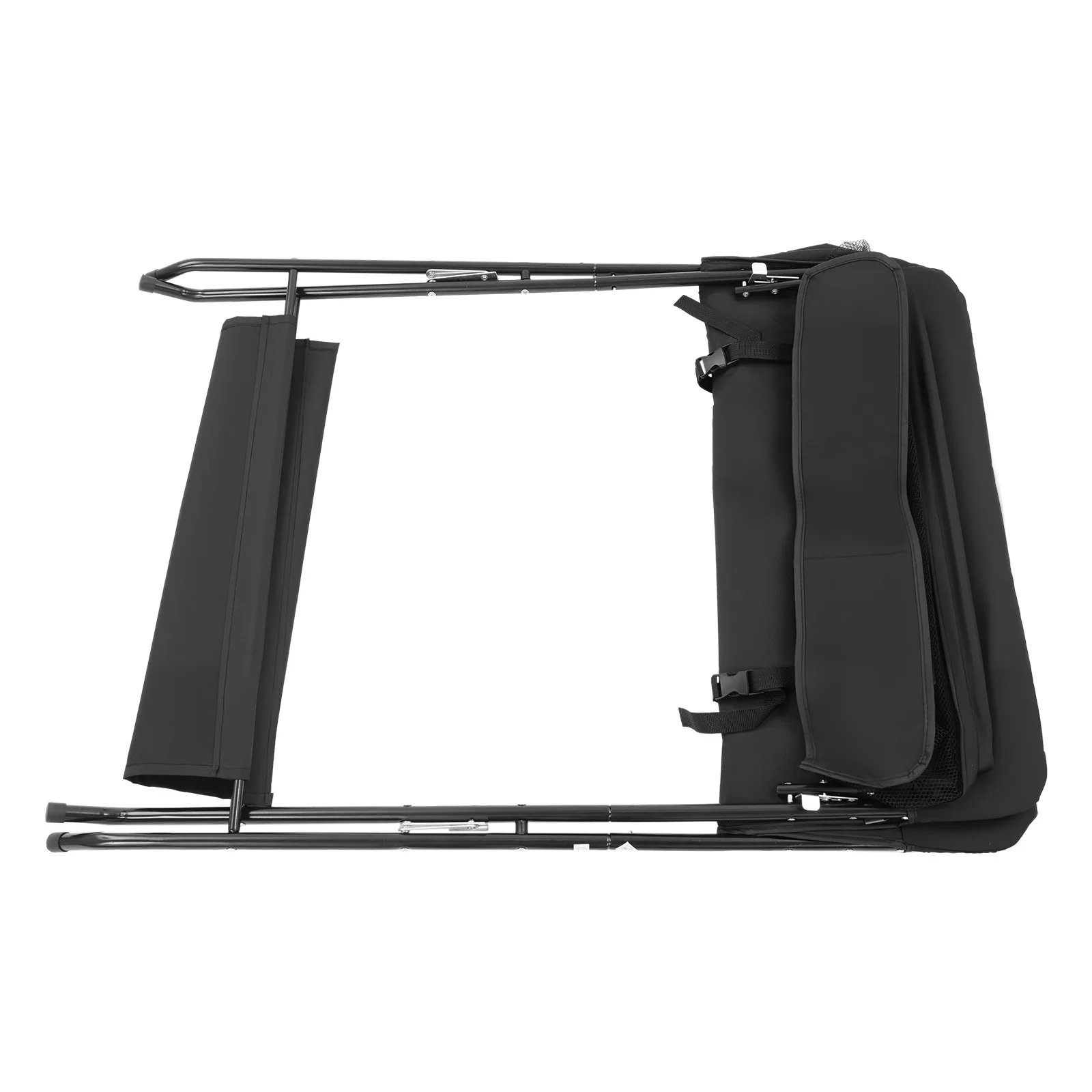 Freestanding Baby Diaper Changing Station 0-12 Months, Foldable 15kg/33lbs Load Capacity with Safety Belt & Storage Shelf