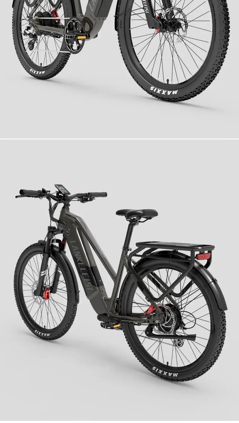 LANKELEISI MX600PRO Adult E-Bicycle  48V20AH All-terrain electric bicycle 27.5 inch Tire Urban Commuting Electric Bicycles