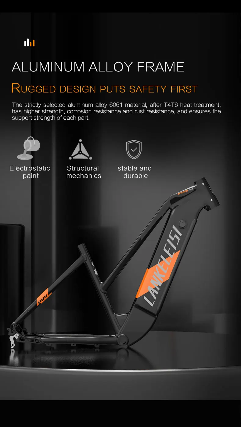 LANKELEISI MX600PRO Adult E-Bicycle  48V20AH All-terrain electric bicycle 27.5 inch Tire Urban Commuting Electric Bicycles