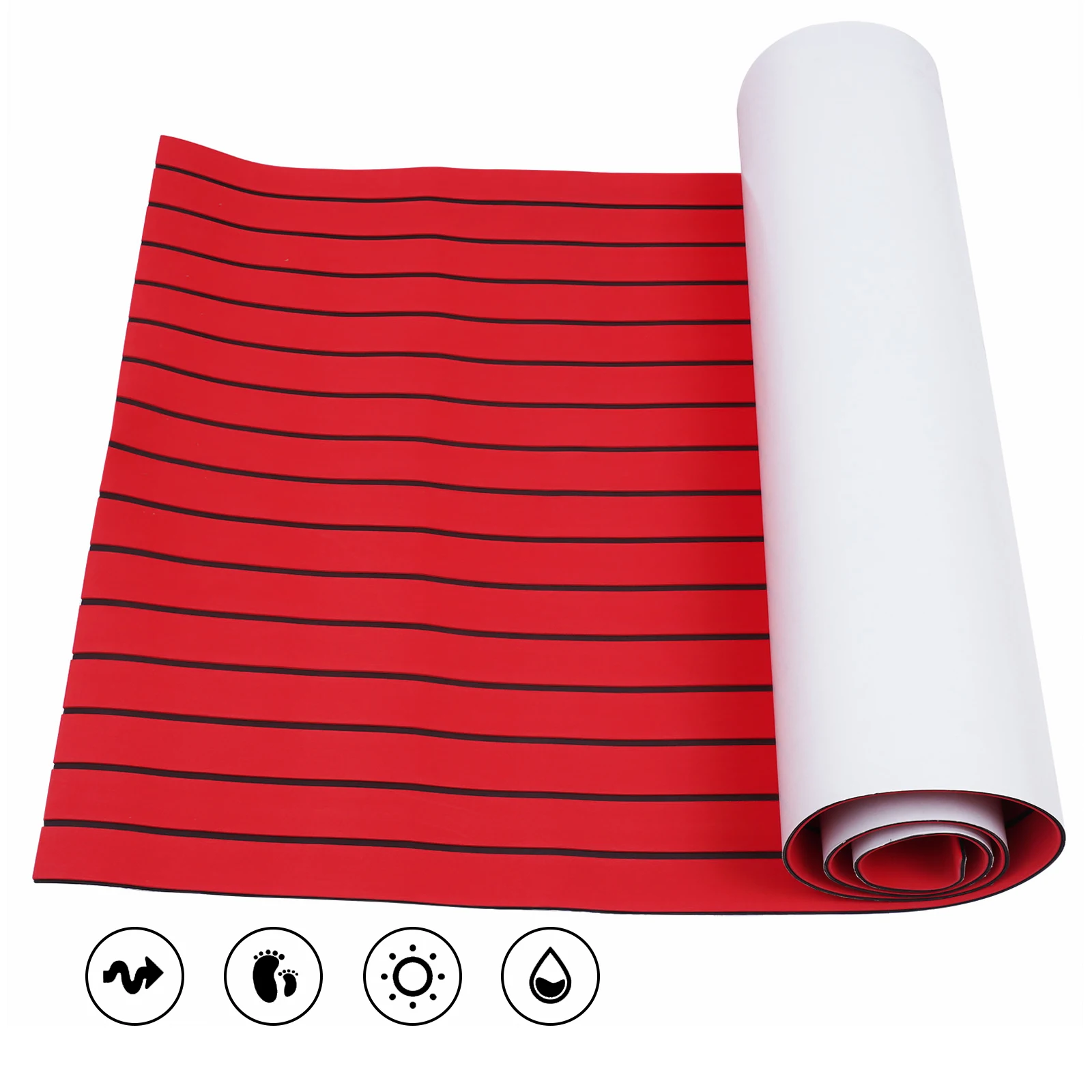 6mm Thick Foam Mat Anti-Fatigue Flooring Waterproof Non-Slip DIY Cut Soundproof for Boat Gym Home