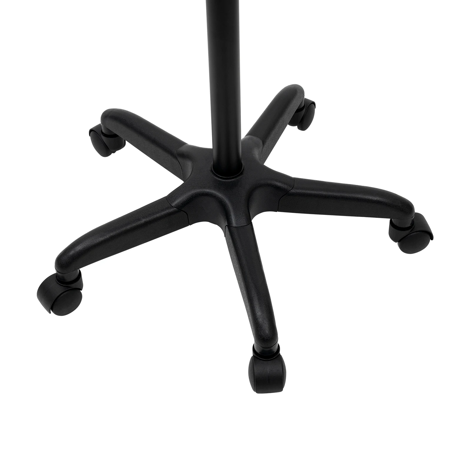 Mobile Hair Salon Trolley with Wheels 64-108cm Height Adjustable Beauty Cart for Barber Tools Scissors Hair Dryer