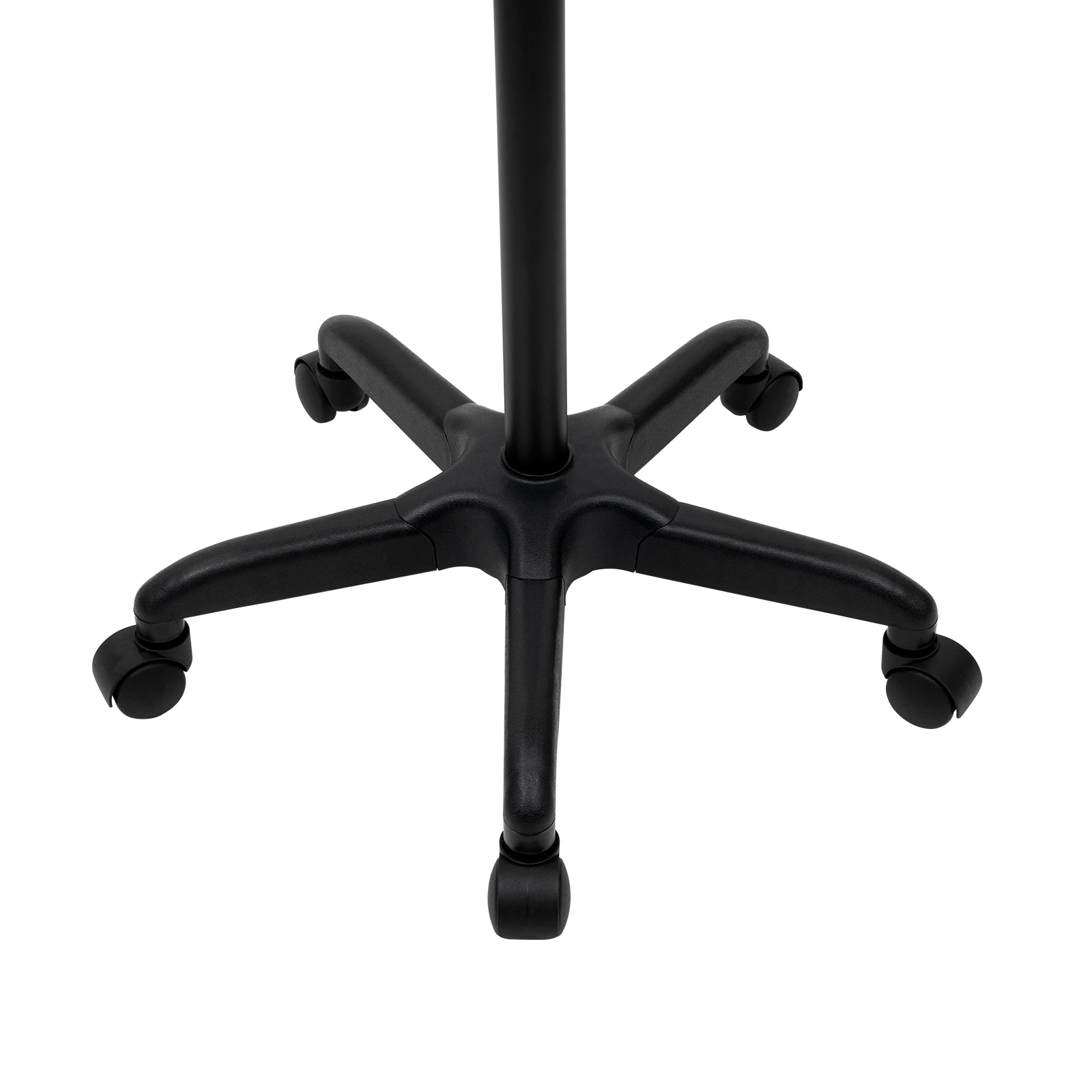 Mobile Hair Salon Trolley with Wheels 64-108cm Height Adjustable Beauty Cart for Barber Tools Scissors Hair Dryer