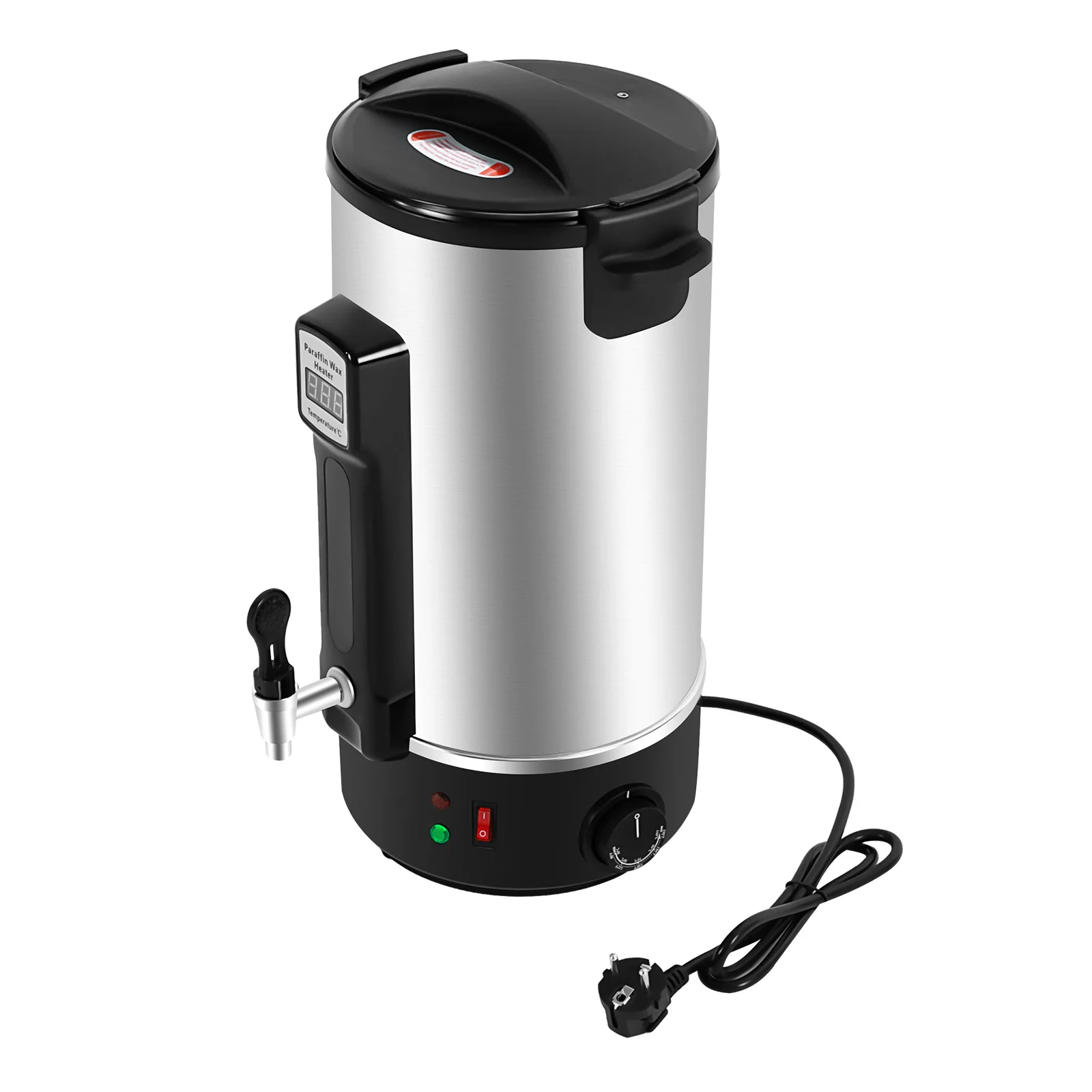 1100W Wax Melter 11.41Qt Candle Wax Melter 86℉-230℉ 201 Stainless Steel Wax Melting Tool Professional Candle Making