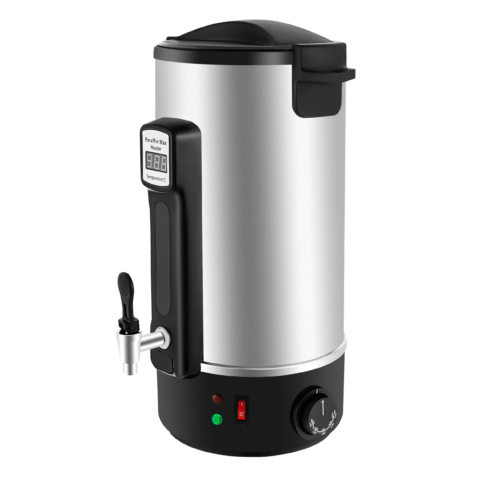1100W Wax Melter 11.41Qt Candle Wax Melter 86℉-230℉ 201 Stainless Steel Wax Melting Tool Professional Candle Making