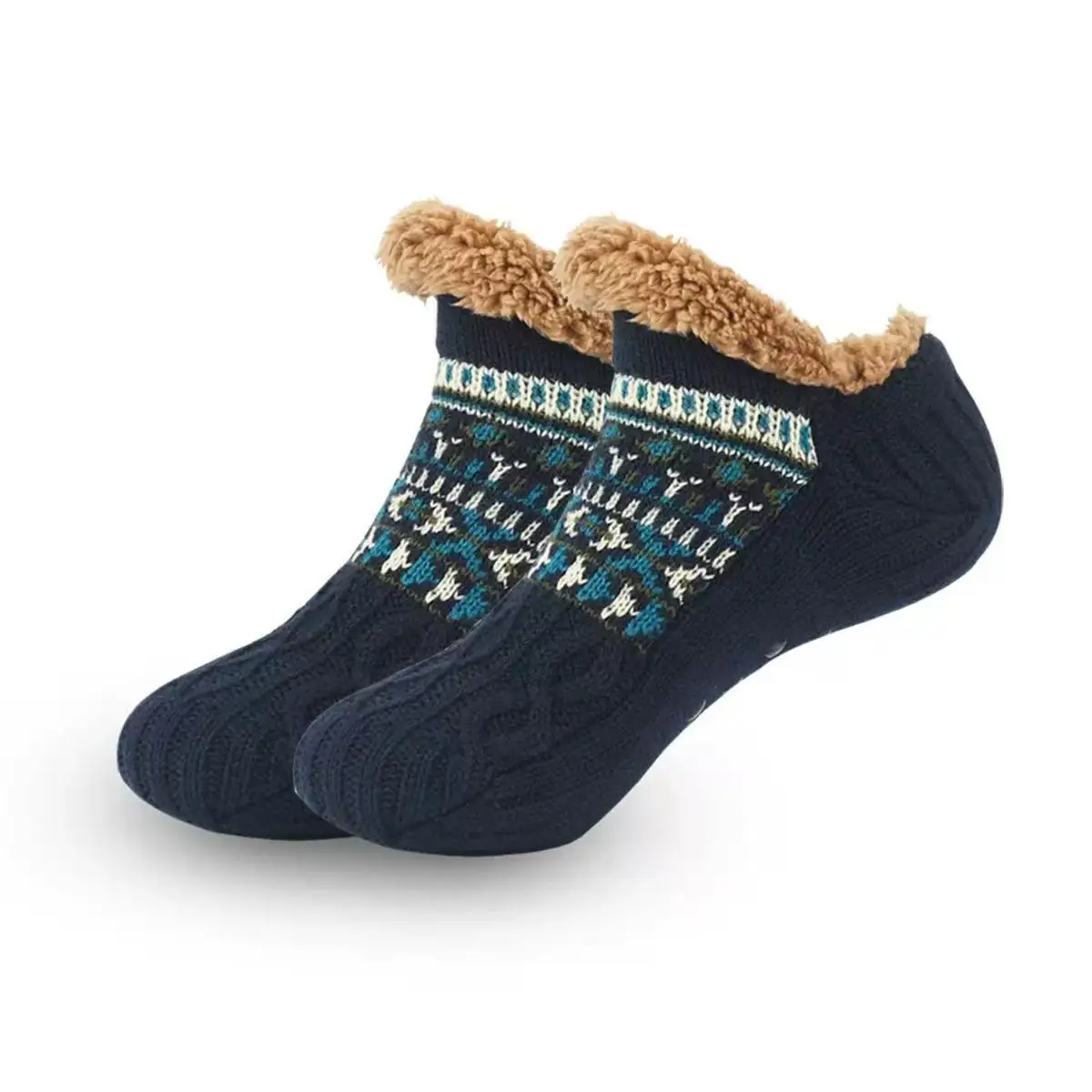 2025 Unisex Fall and Winter Floor Socks Warm Women Men Thicken Snow Socks Sleep Carpet Socks Slippers Socks Non-slip Yoga Socks