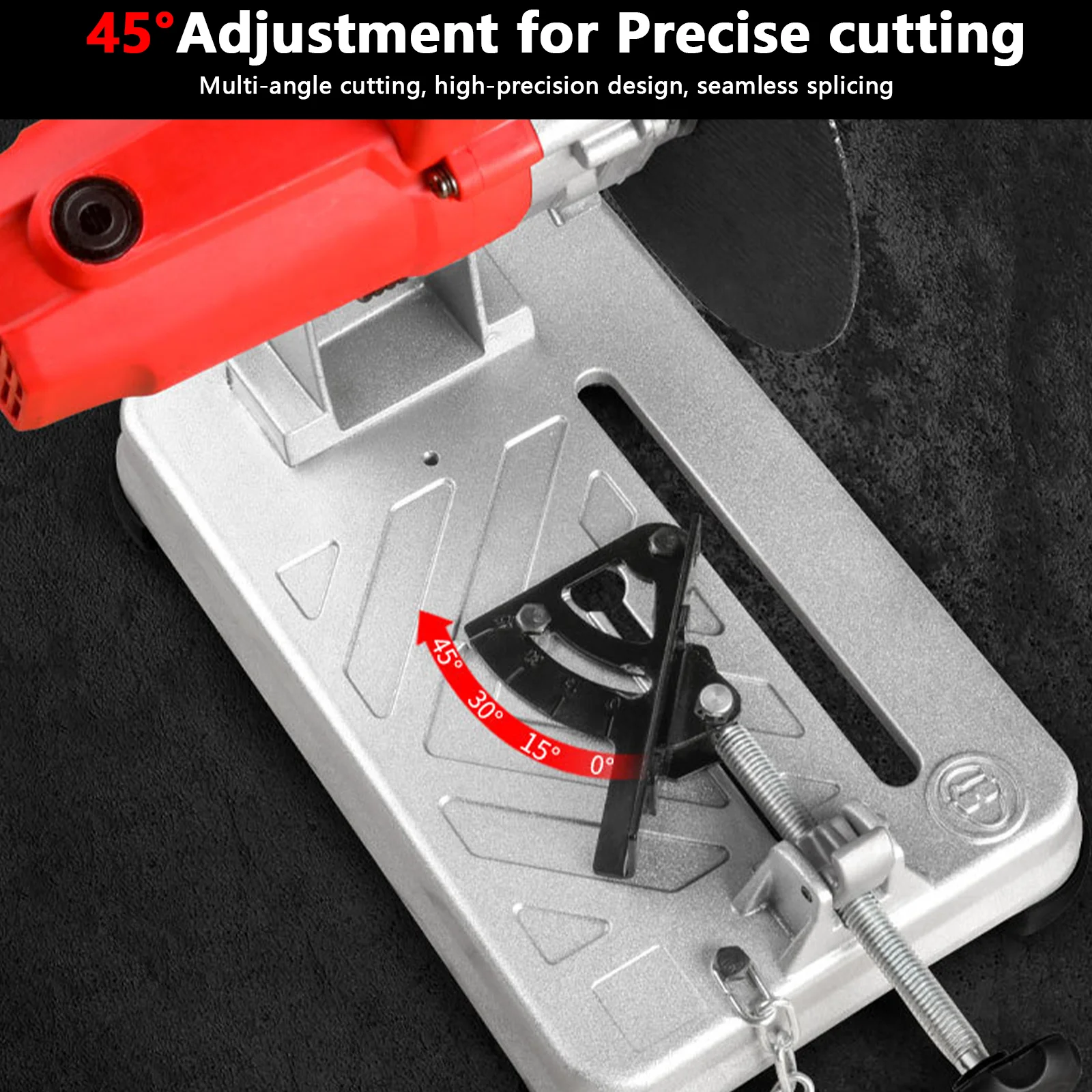 220V Multifunctional Electric Cutter Desktop High Power Cutter Guideway Cutting Machine Saw for Wood Metal Steel Aluminum